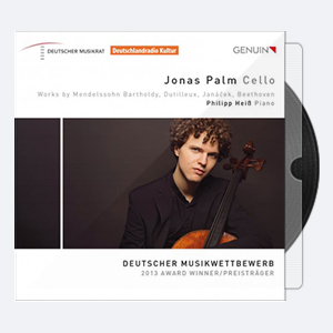 Jonas Palm Philipp Hei  – Mendelssohn Butilleux Janá ek Beethoven Works for Cello 2015 Hi-Res 24bits – 96.0kHz