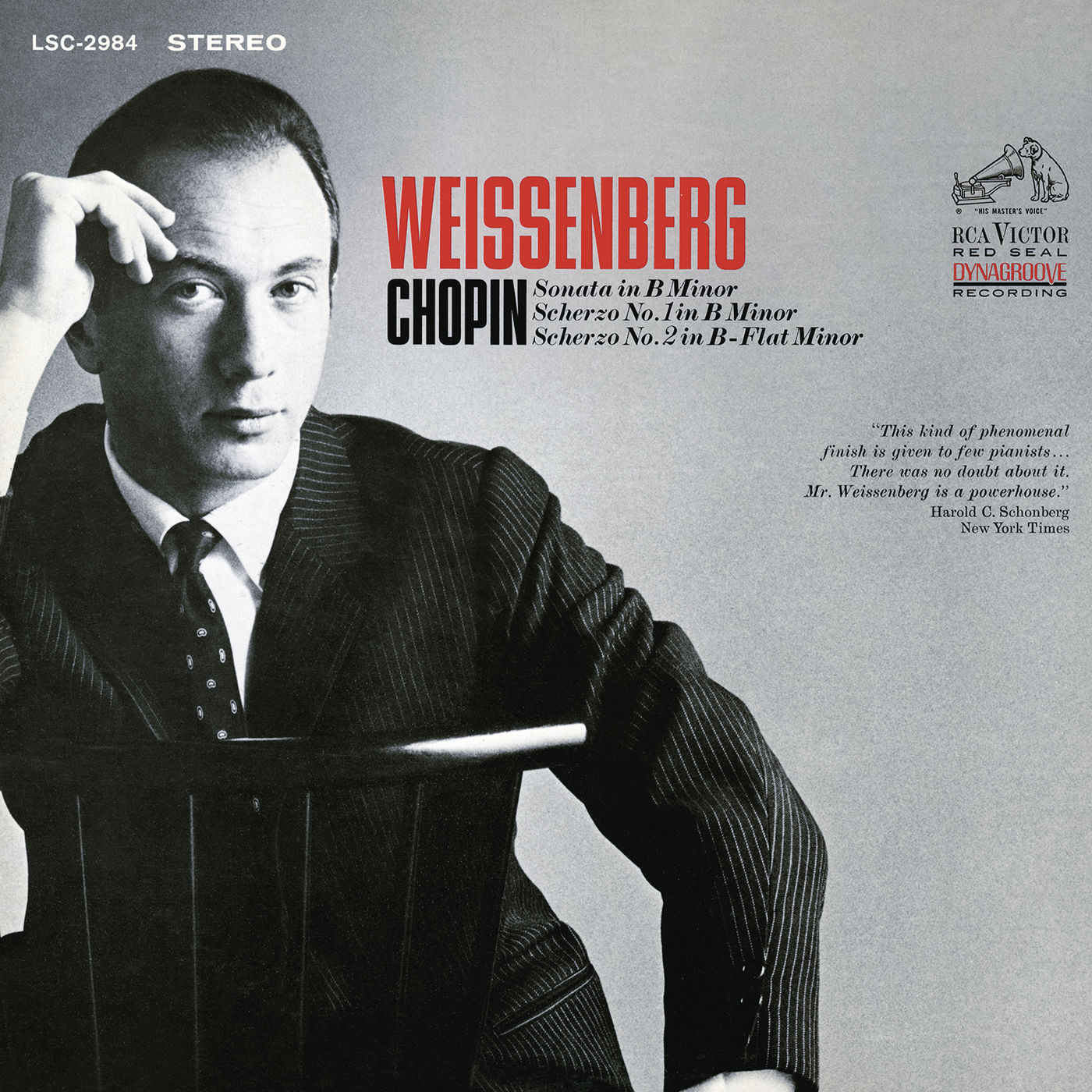 Alexis Weissenberg – Chopin- Sonata in B Minor, Scherzo No. 1