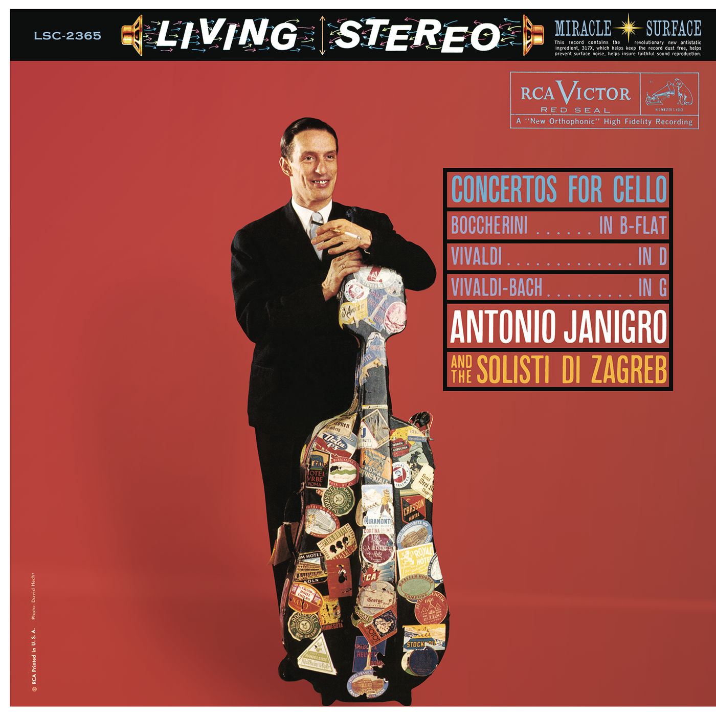 Antonio Janigro – Antonio Janigro Plays Boccherini, Vivaldi & Bach Cello Concertos