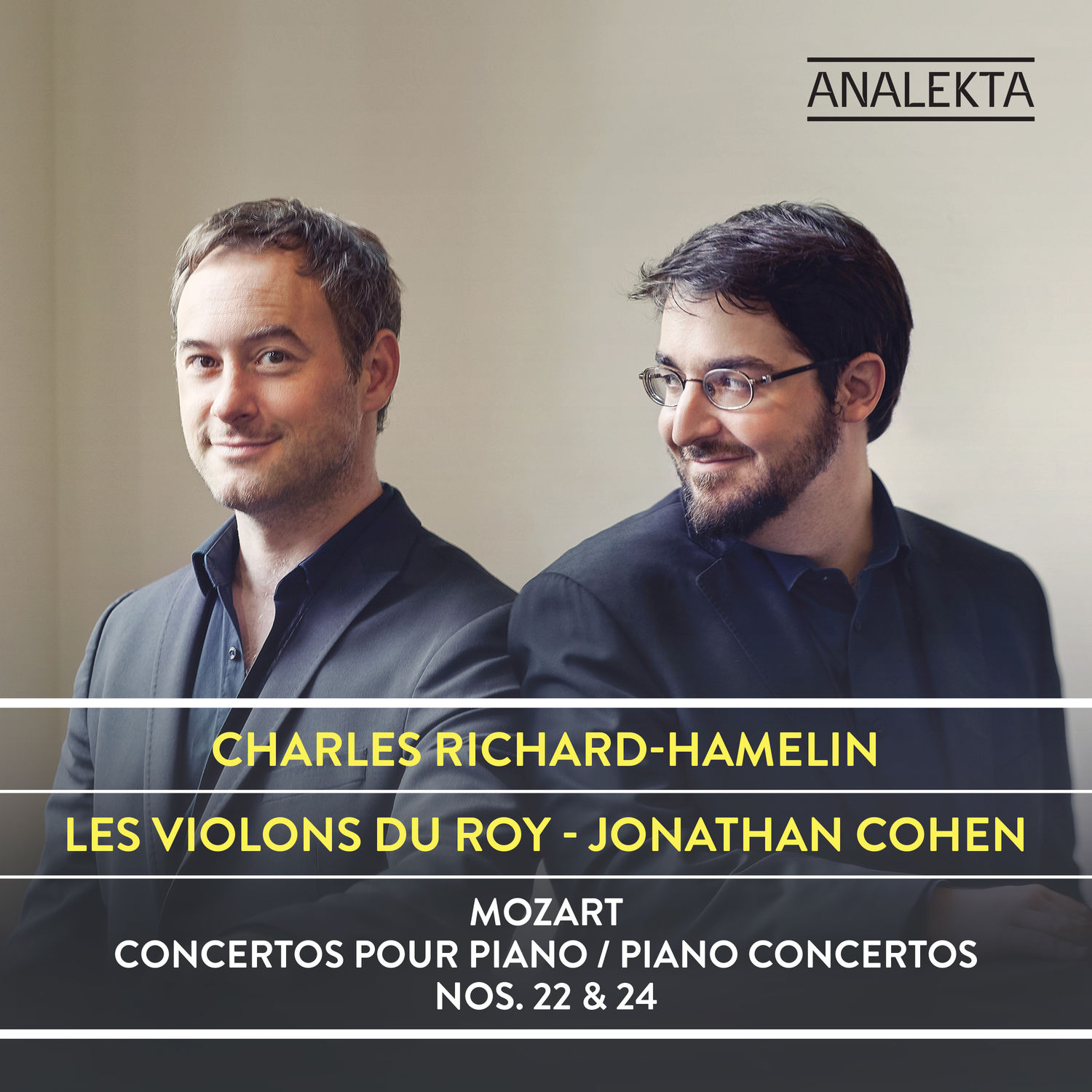 Charles Richard-Hamelin – Mozart- Piano Concertos Nos. 22 & 24