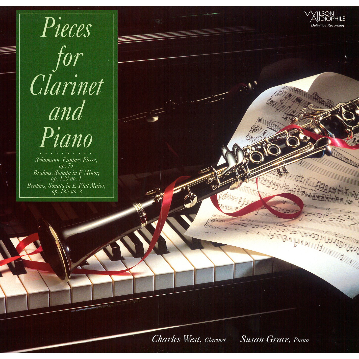 Charles West – Schumann & Brahms- Pieces for Clarinet & Piano