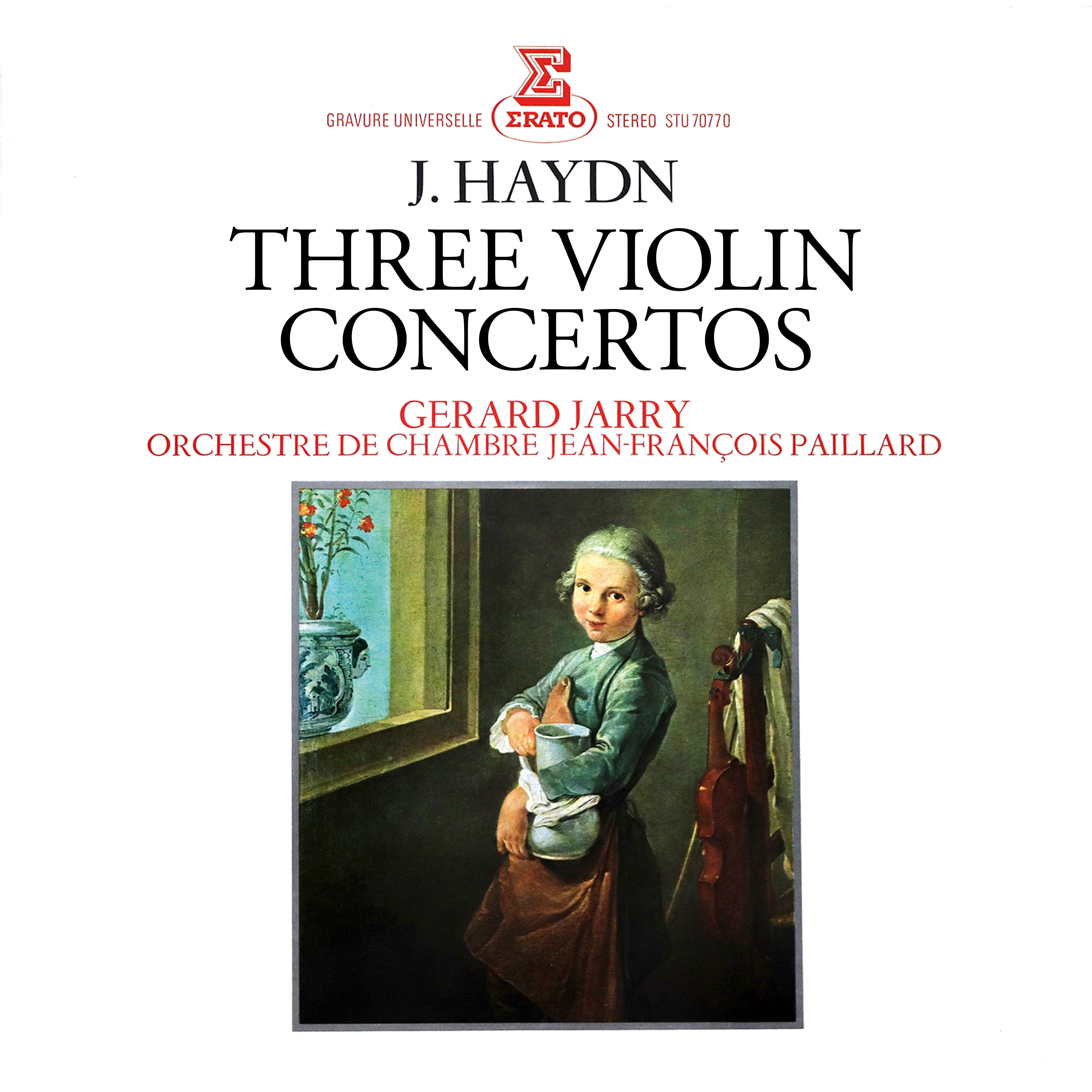 Gerard Jarry – Haydn- Violin Concertos