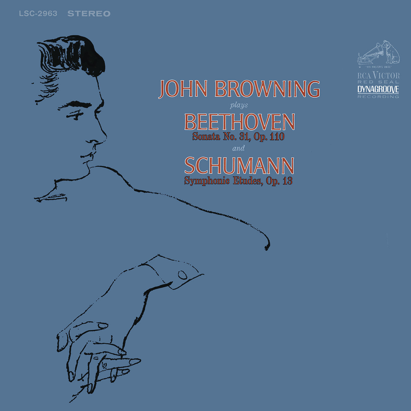 John Browning – Beethoven- Piano Sonata No. 31 in A-Flat Major, Op. 110 & Schumann- Symphonic Etudes, Op.13