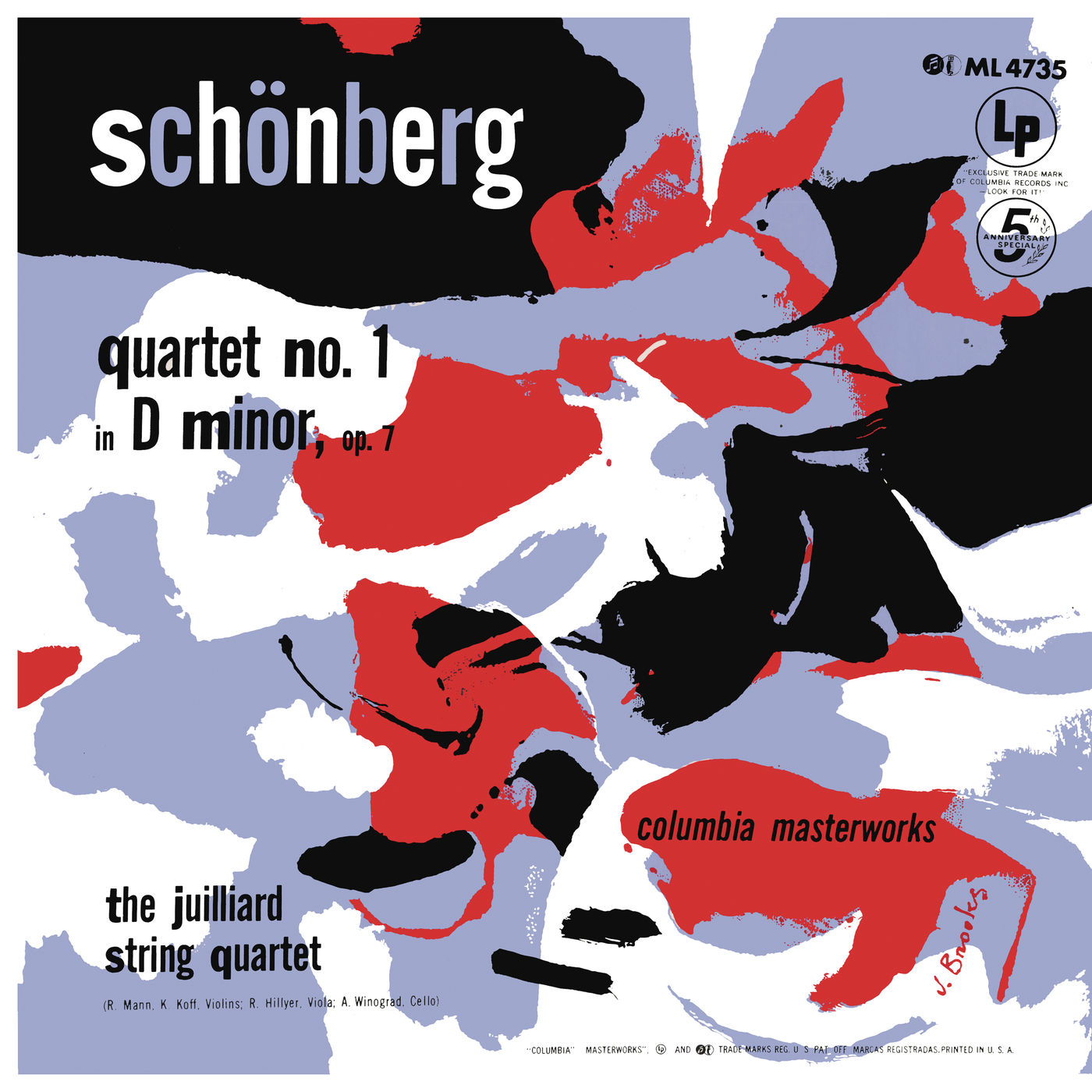 Juilliard String Quartet – Schoenberg- String Quartet No. 1, Op. 7