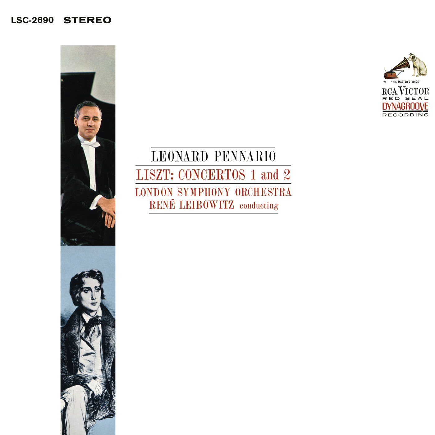 Leonard Pennario – Liszt- Piano Concertos Nos. 1 & 2 (Remastered)