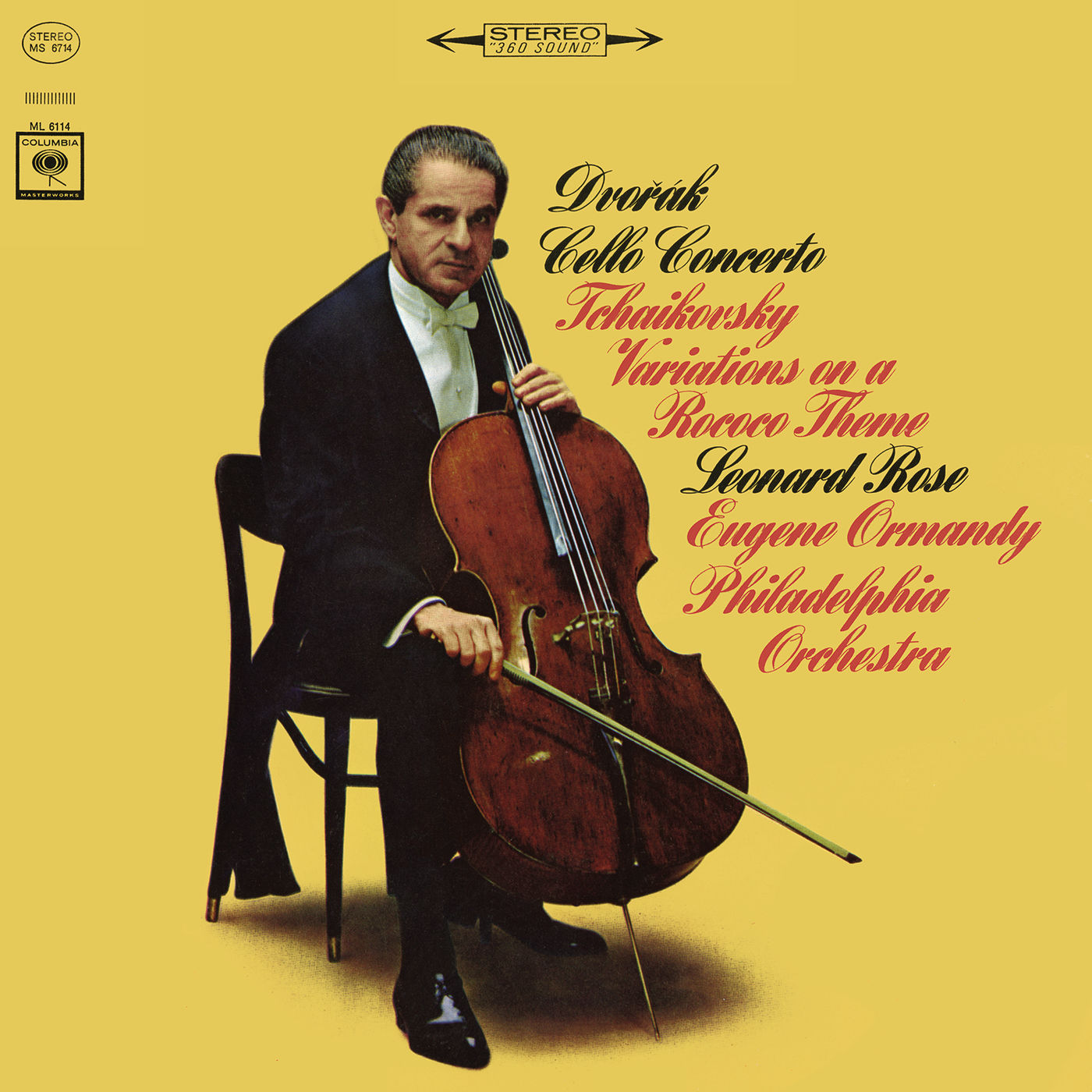 Leonard Rose – Dvorák- Cello Concerto in B Minor, Op. 104