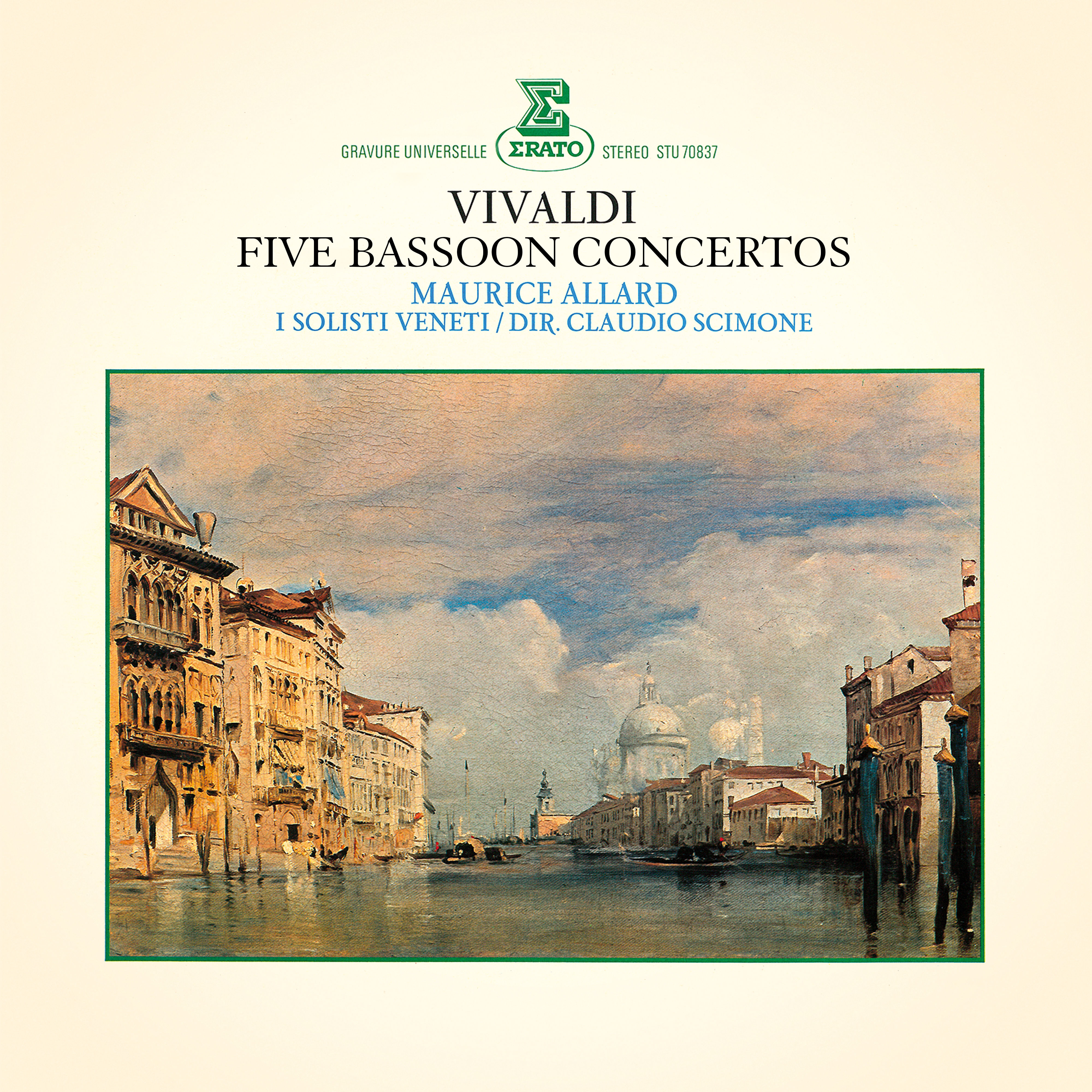 Maurice Allard – Vivaldi- 5 Bassoon Concertos