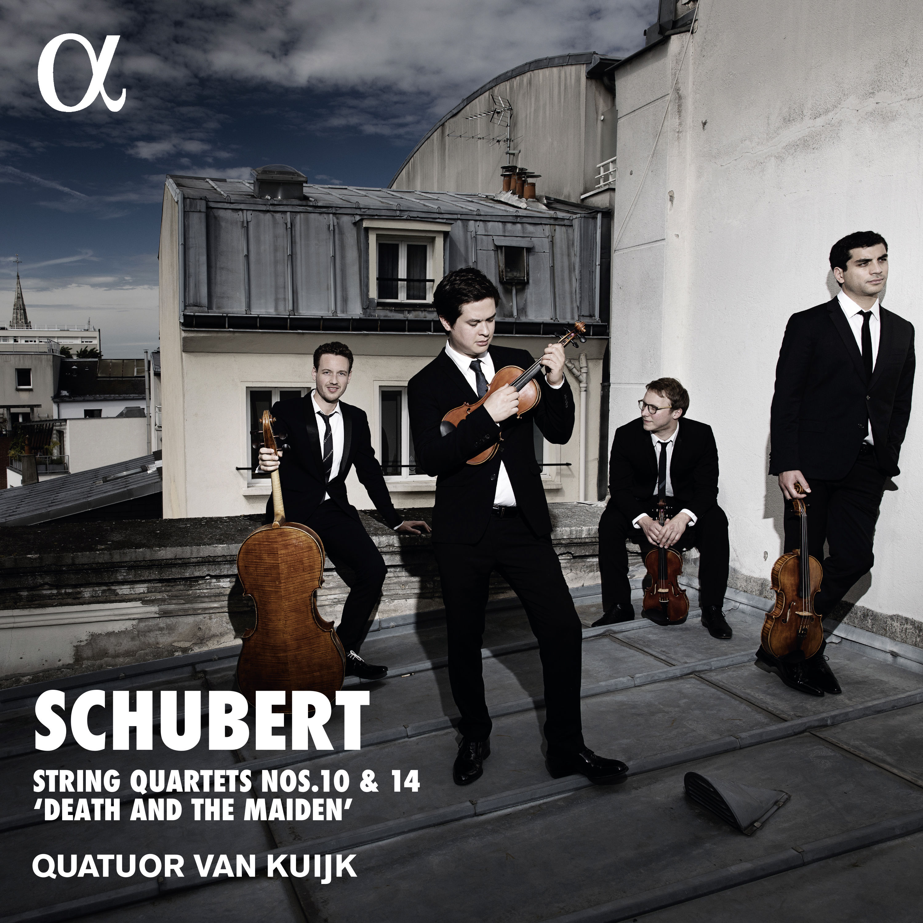 Quatuor Van Kuijk – Schubert- Quartets Nos. 10, 14 -Death and the Maiden-