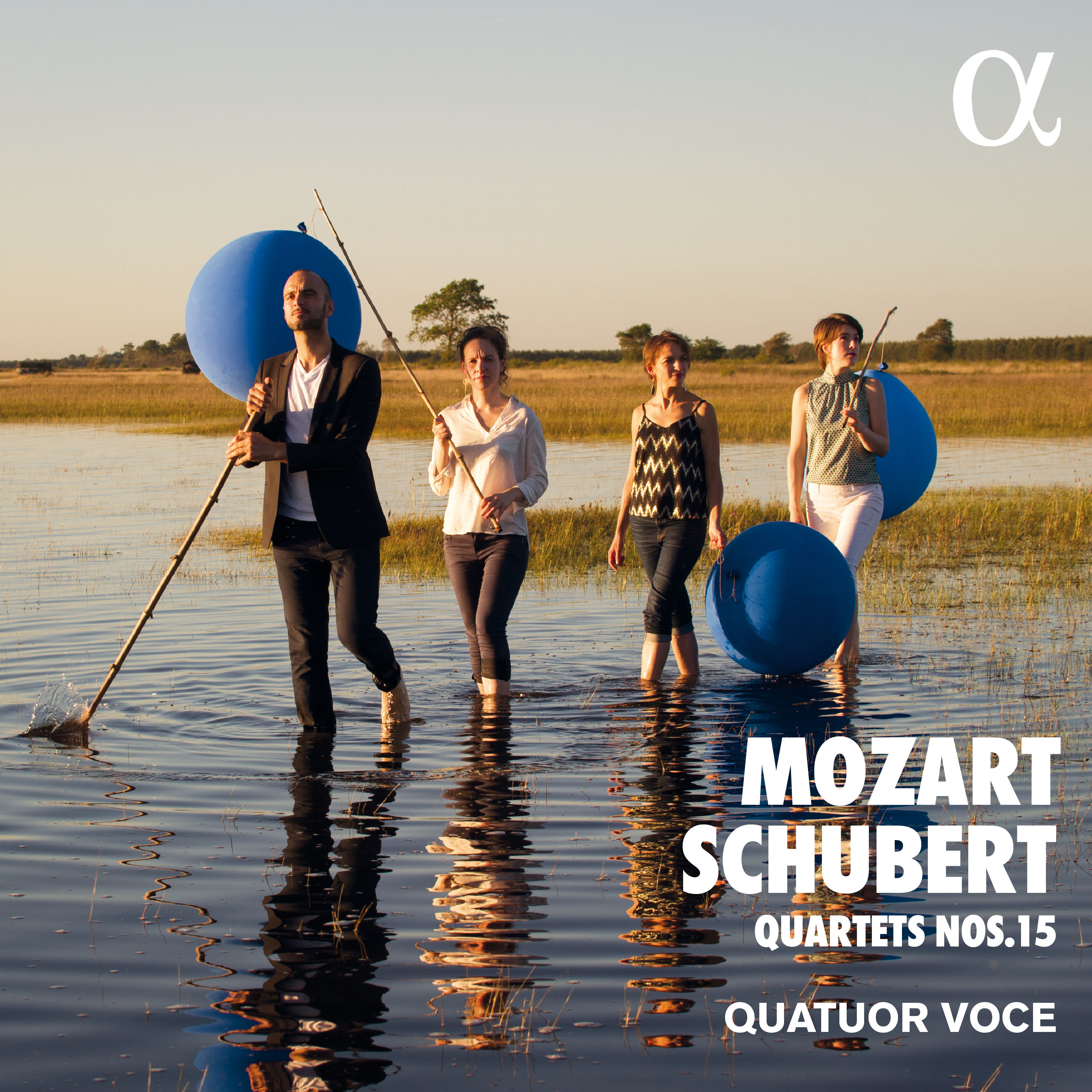 Quatuor Voce – Mozart & Schubert – Quartets Nos. 15