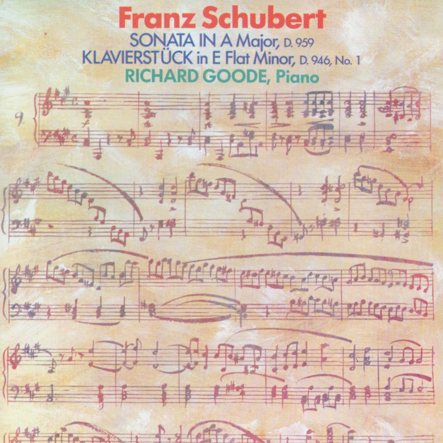 Richard Goode – Franz Schubert- Sonata In A Major, D. 959