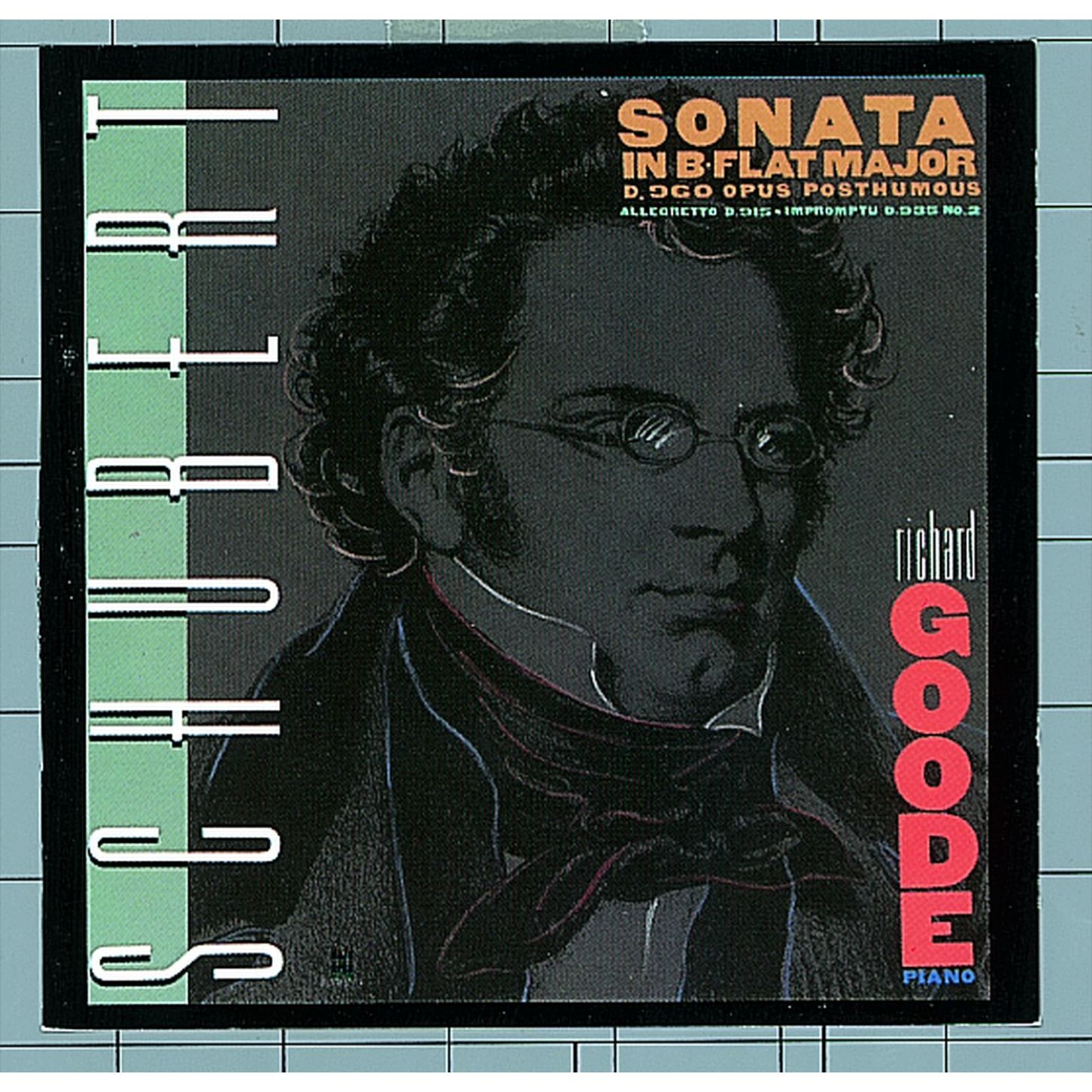 Richard Goode – Schubert- Sonata In B-Flat Major D. 960