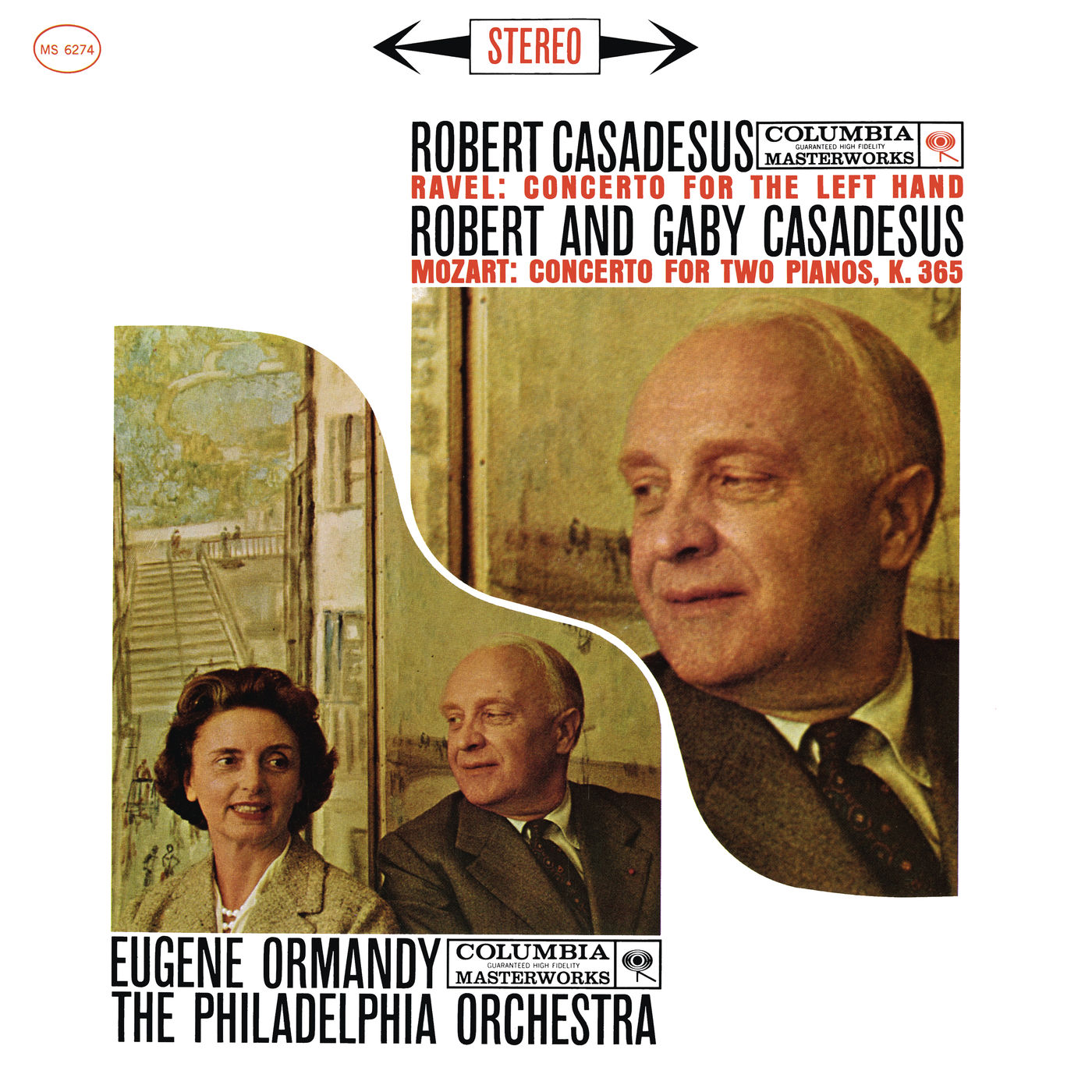 Robert Casadesus – Ravel- Left Hand Concerto – Mozart- Concerto for 2 Pianos (Remastered)