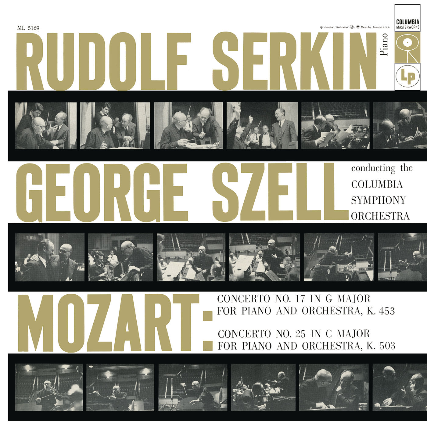 Rudolf Serkin – Mozart – Piano Concertos No.17, K.453 & No.25, K.503