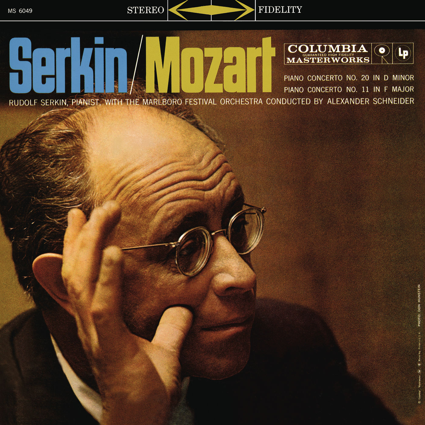 Rudolf Serkin – Mozart – Piano Concertos No.20, K.466 & No.11, K.413