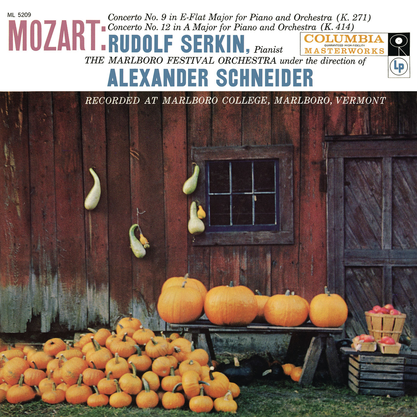 Rudolf Serkin – Mozart- Piano Concerto No. 9 in E-Flat Major, K. 271 & Piano Concerto No. 12 in A Major, K. 414