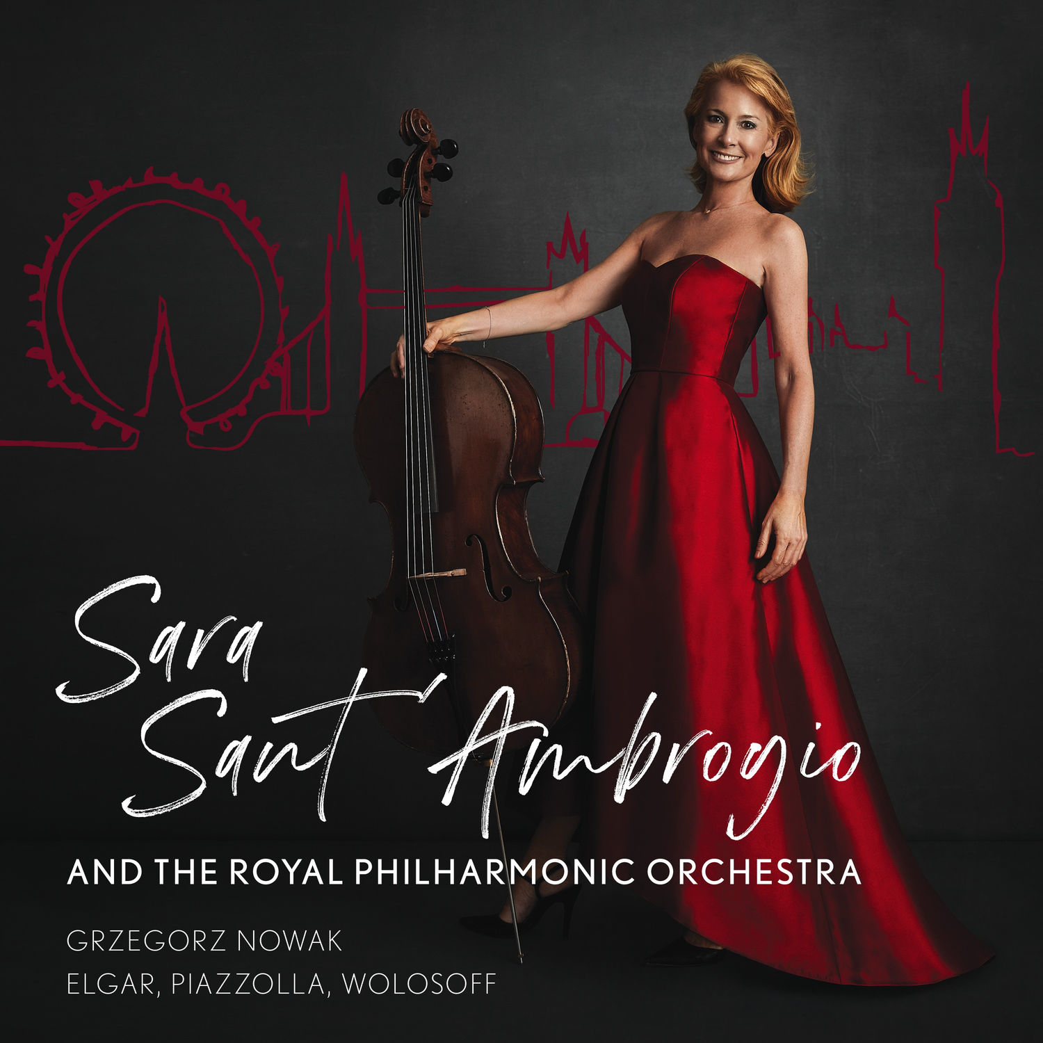 Sara Sant’ambrogio – Elgar, Piazzolla, Wolosoff