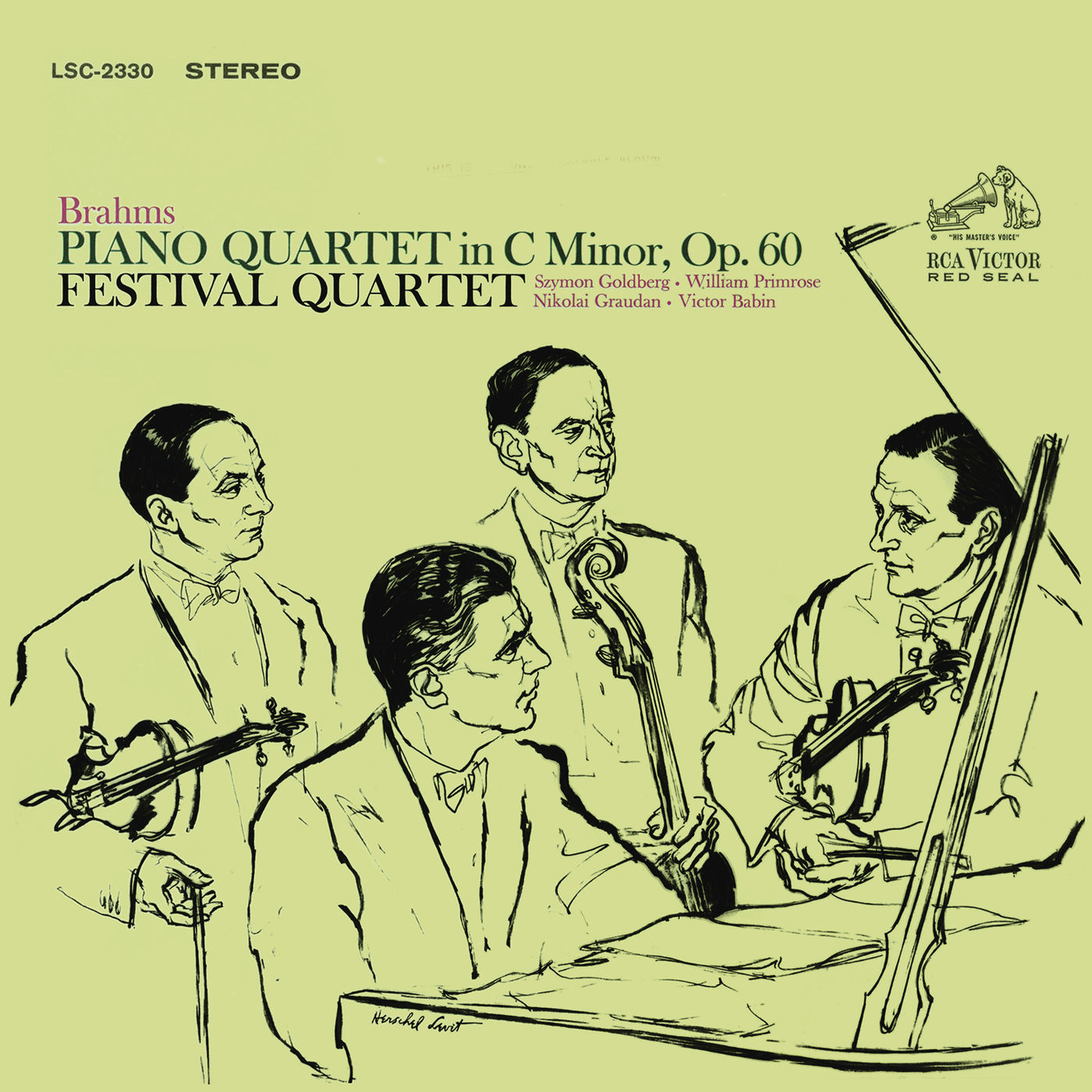 The Festival Quartet – Brahms- Piano Quartet No. 3 in C Minor, Op. 60