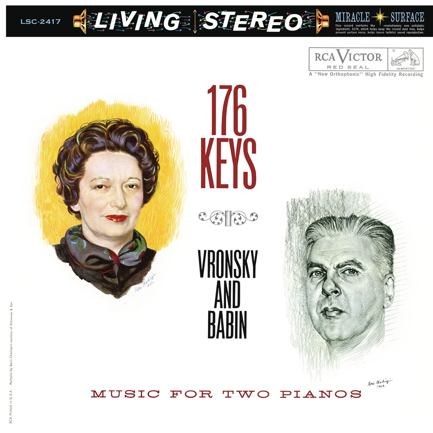 Vitya Vronsky – 176 Keys – Music for Two Pianos