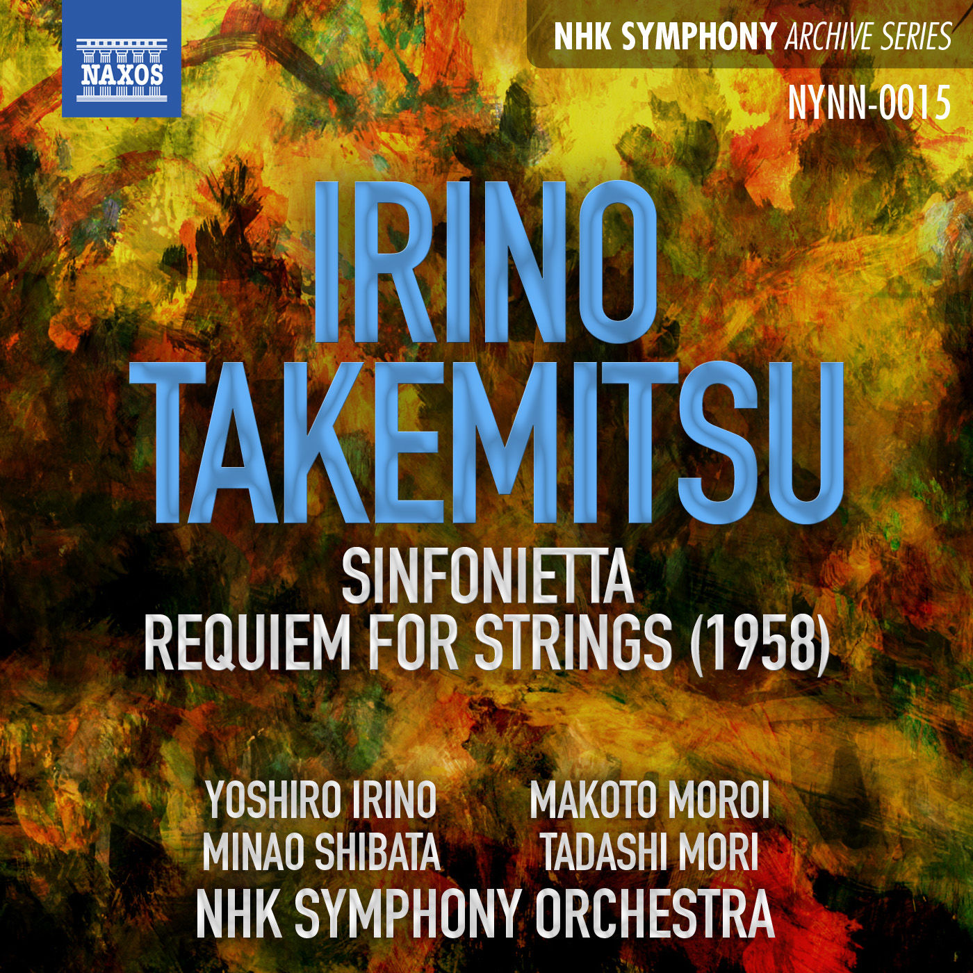 Yoshiro Irino – Irino- Sinfonietta – Takemitsu- Requiem
