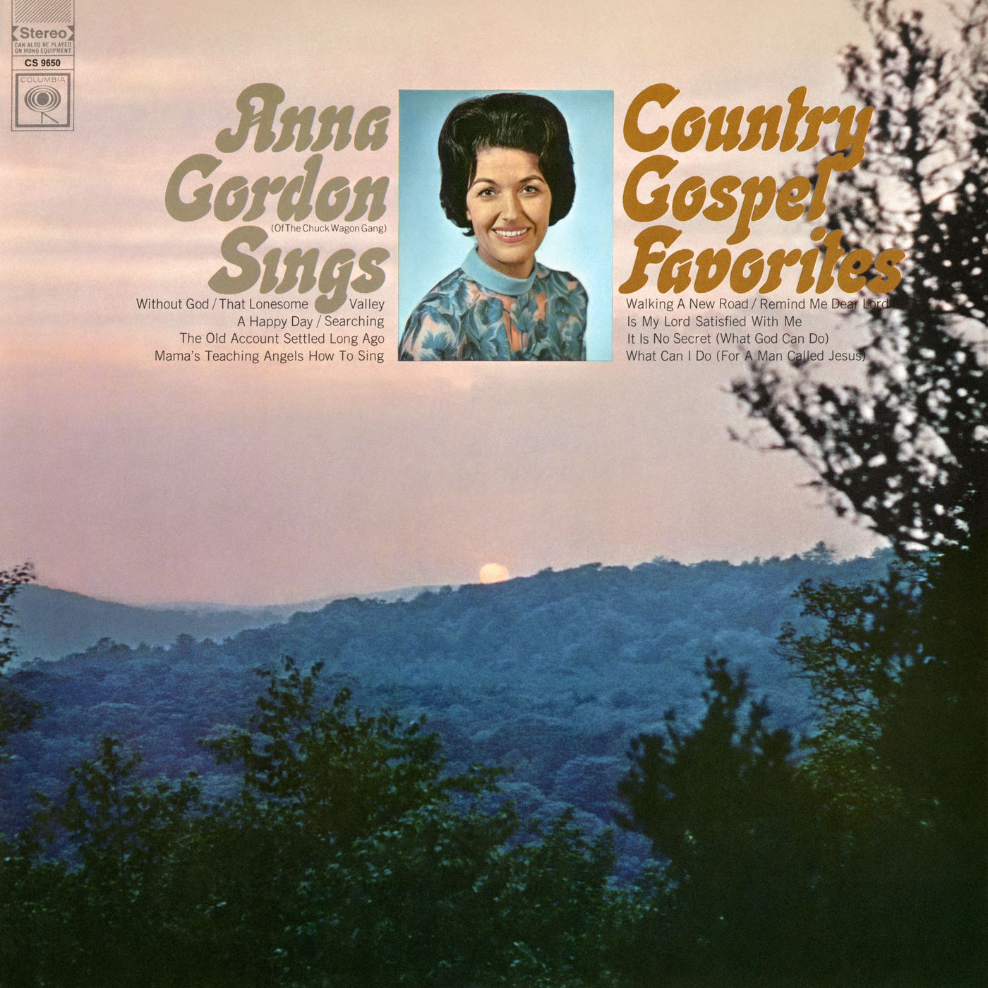Anna Gordon – Sings Country Gospel Favorites
