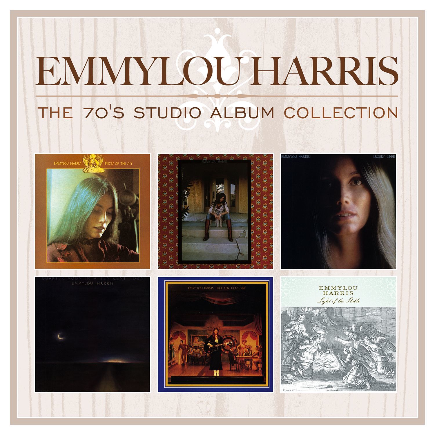 Emmylou Harris – The 70’s Studio Album Collection