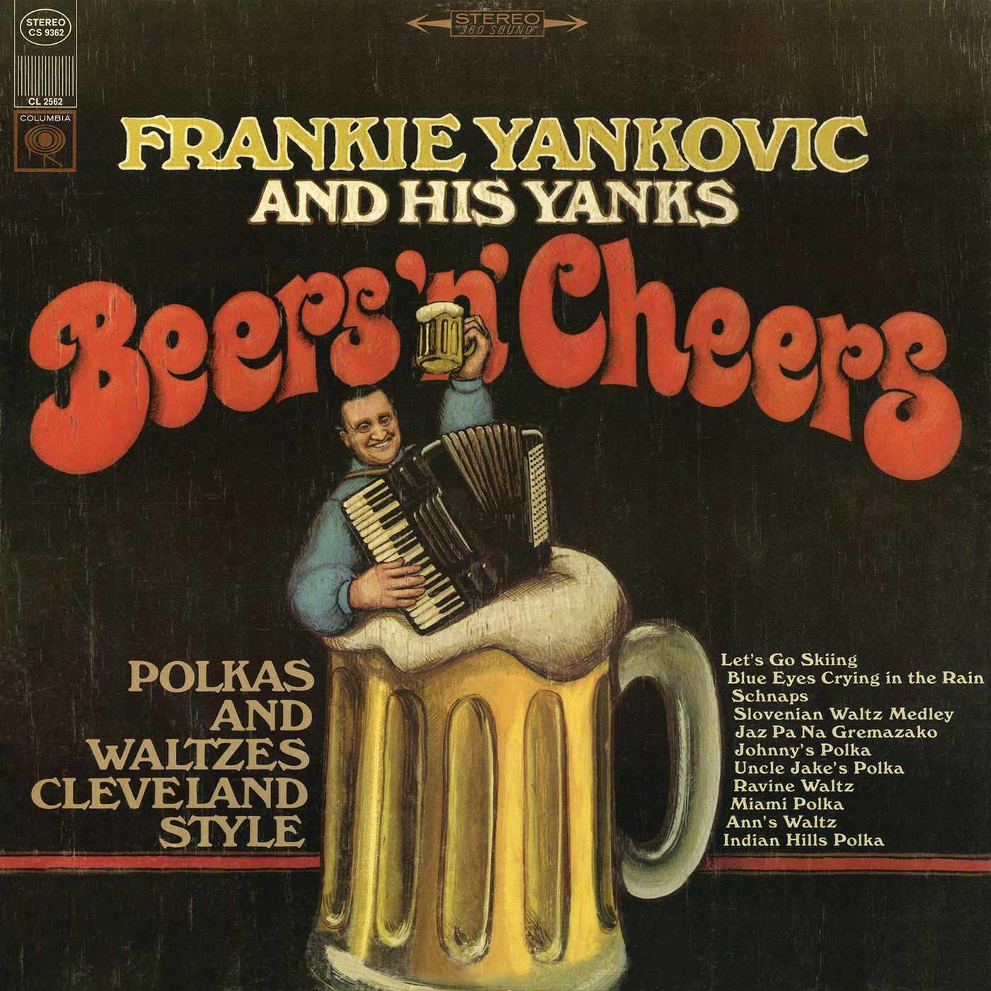 Frankie Yankovic and His Yanks – Beers ‘N’ Cheers- Polkas and Waltzes Cleveland Style