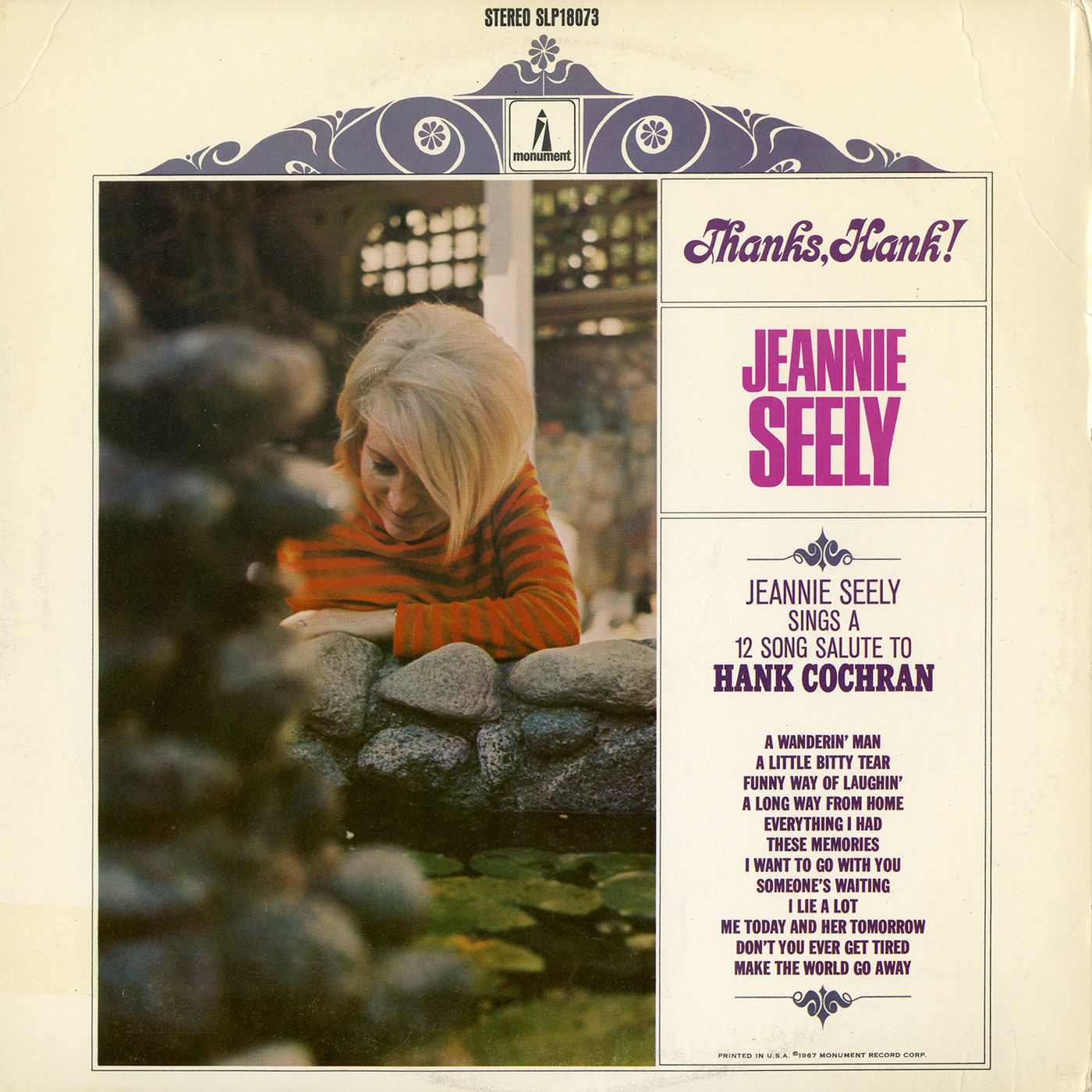 Jeannie Seely – Thanks, Hank!