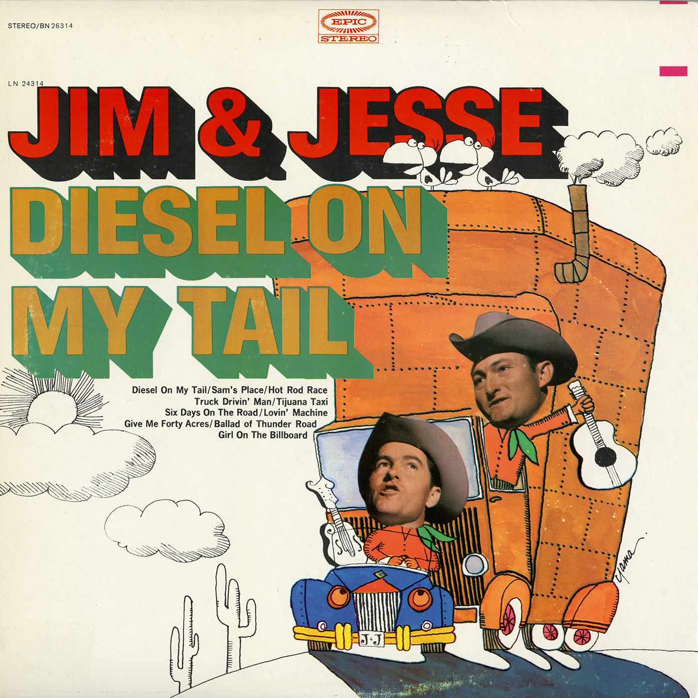 Jim & Jesse – Diesel On My Tail