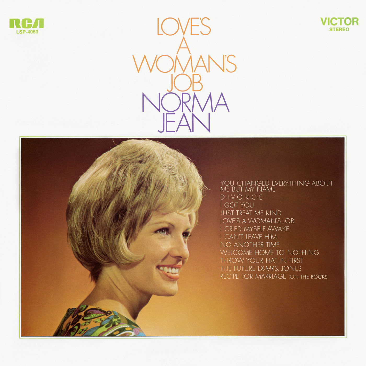 Norma Jean – Love’s a Woman’s Job