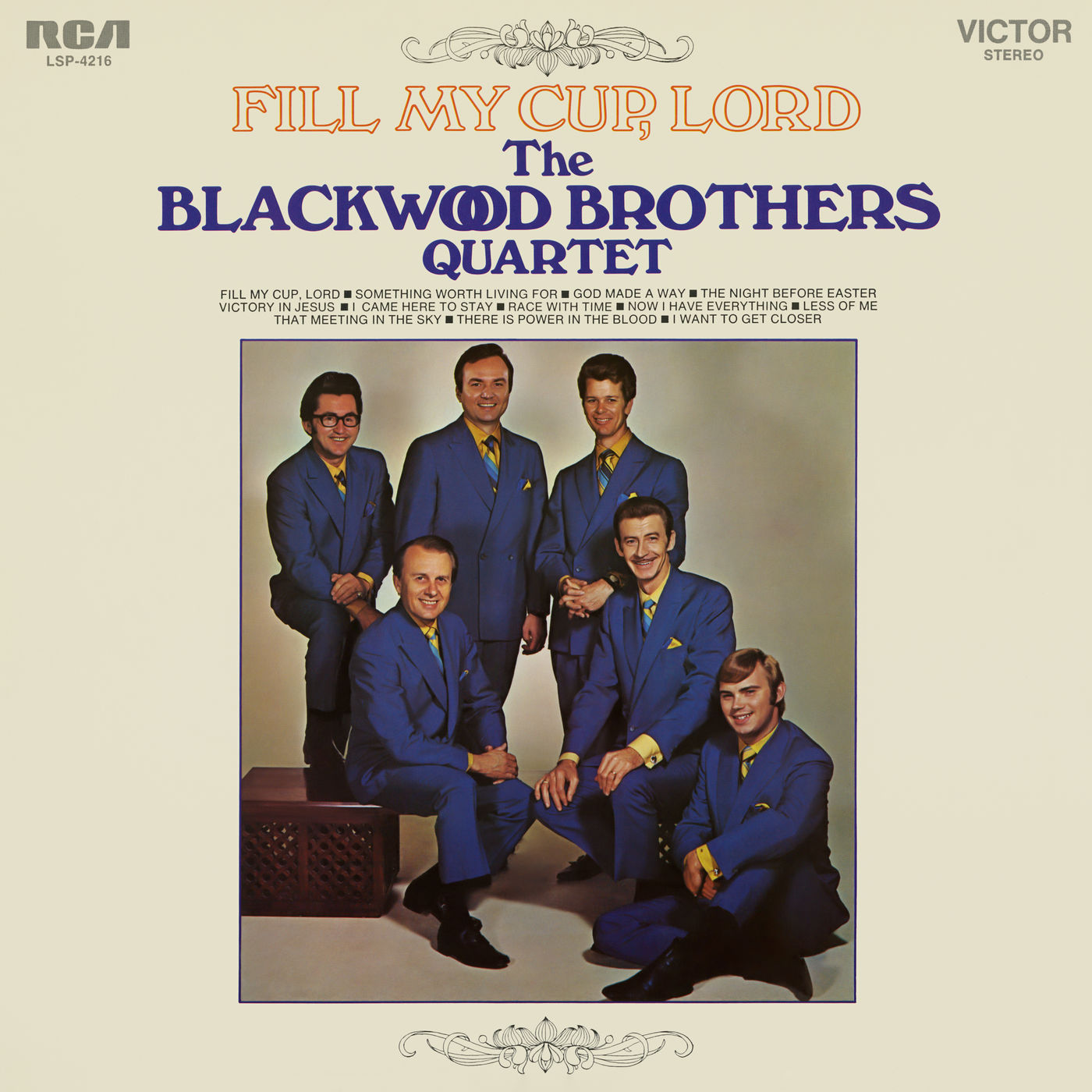 The Blackwood Brothers Quartet – Fill My Cup, Lord