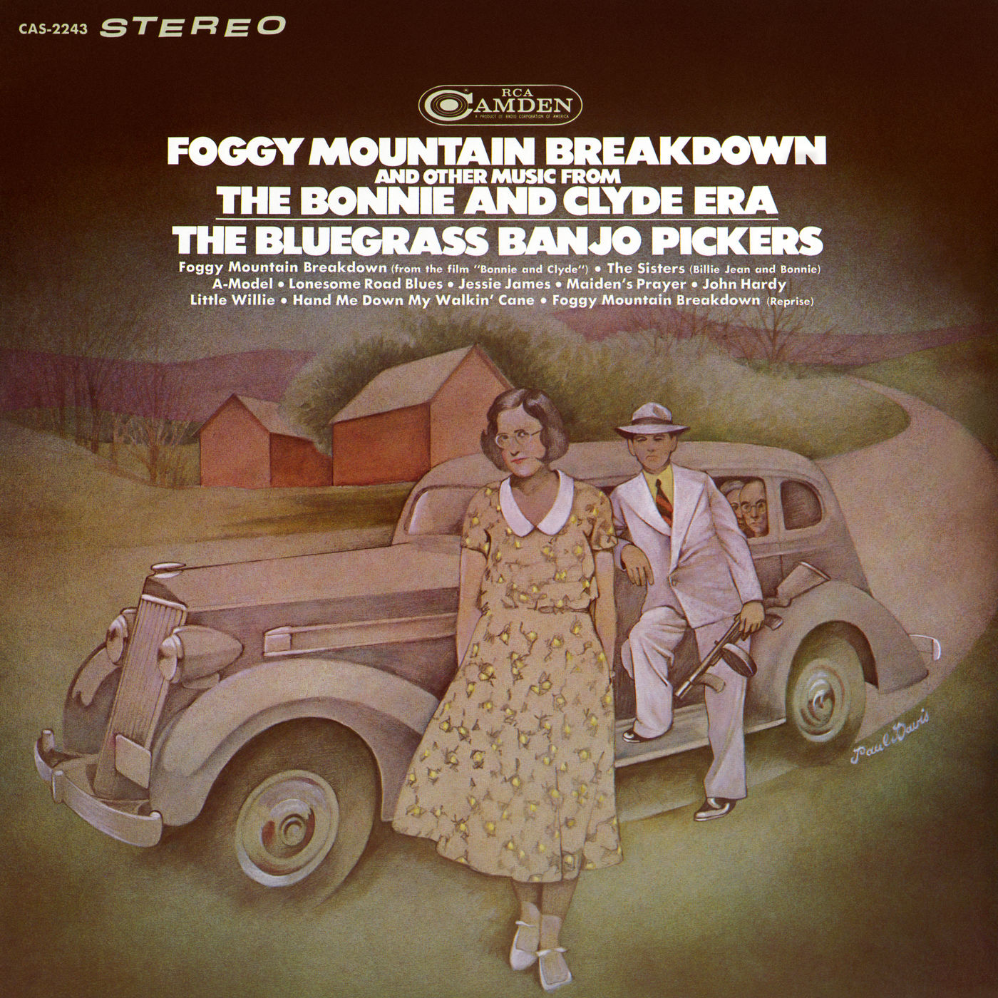 The Bluegrass Banjo Pickers – Foggy Mountain Breakdown and Other Music from the Bonnie and Clyde Era