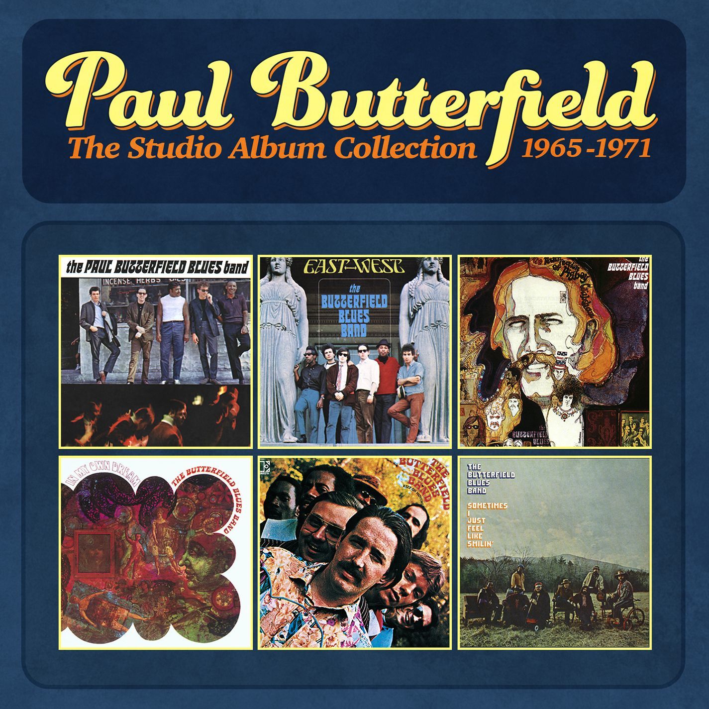 The Paul Butterfield Blues Band – The Studio Album Collection – 1965-1971