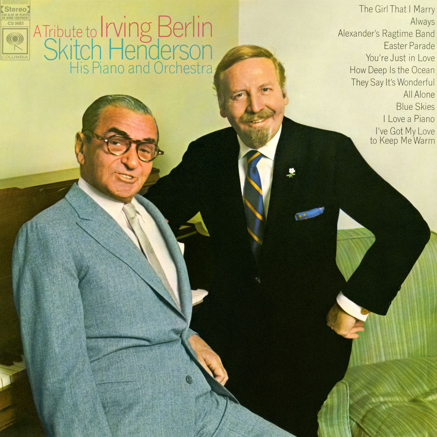 Skitch Henderson, His Piano & Orchestra – A Tribute to Irving Berlin