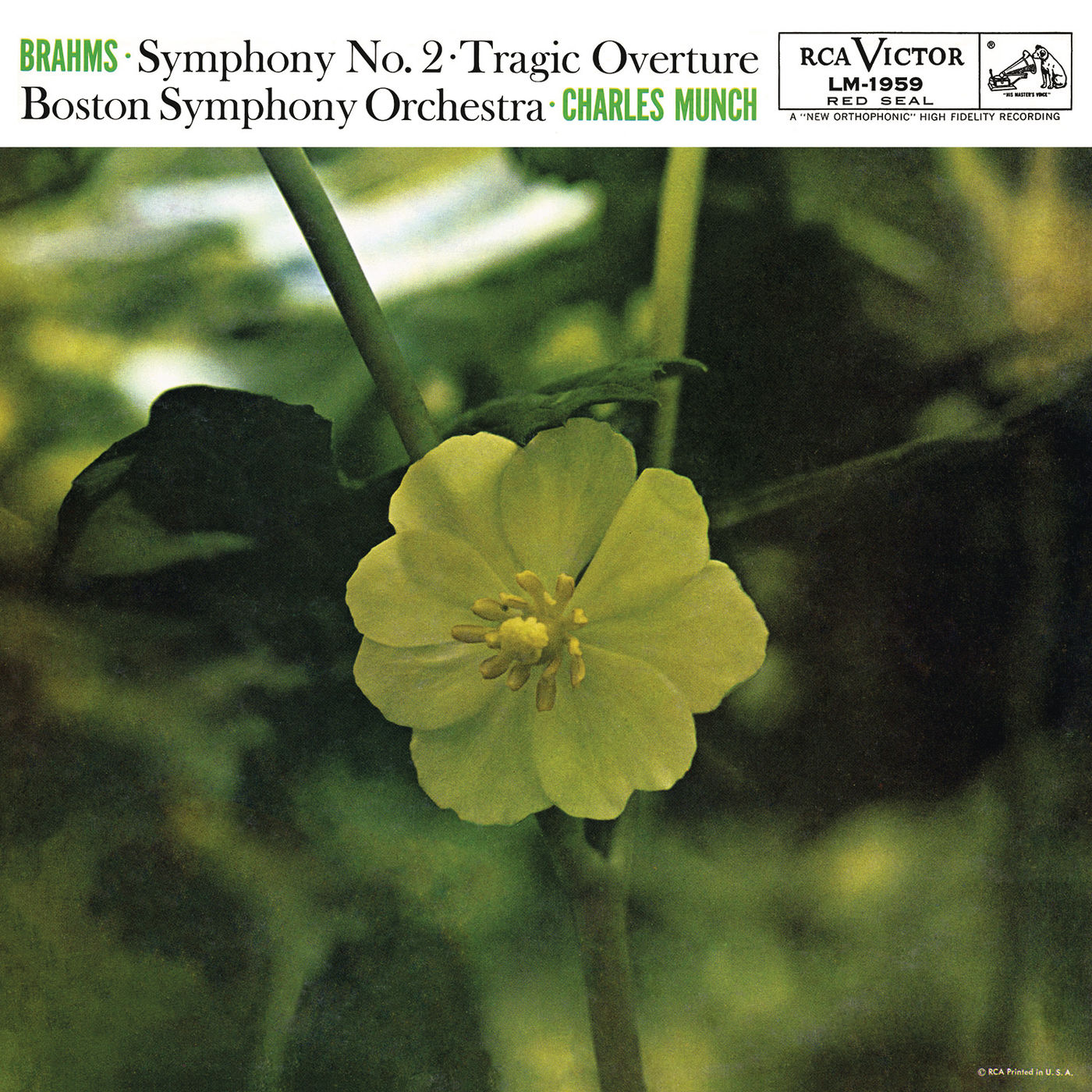Charles Munch – Brahms- Symphony No. 2 in D Major, Op. 73 & Tragic Overture, Op. 81.zip
