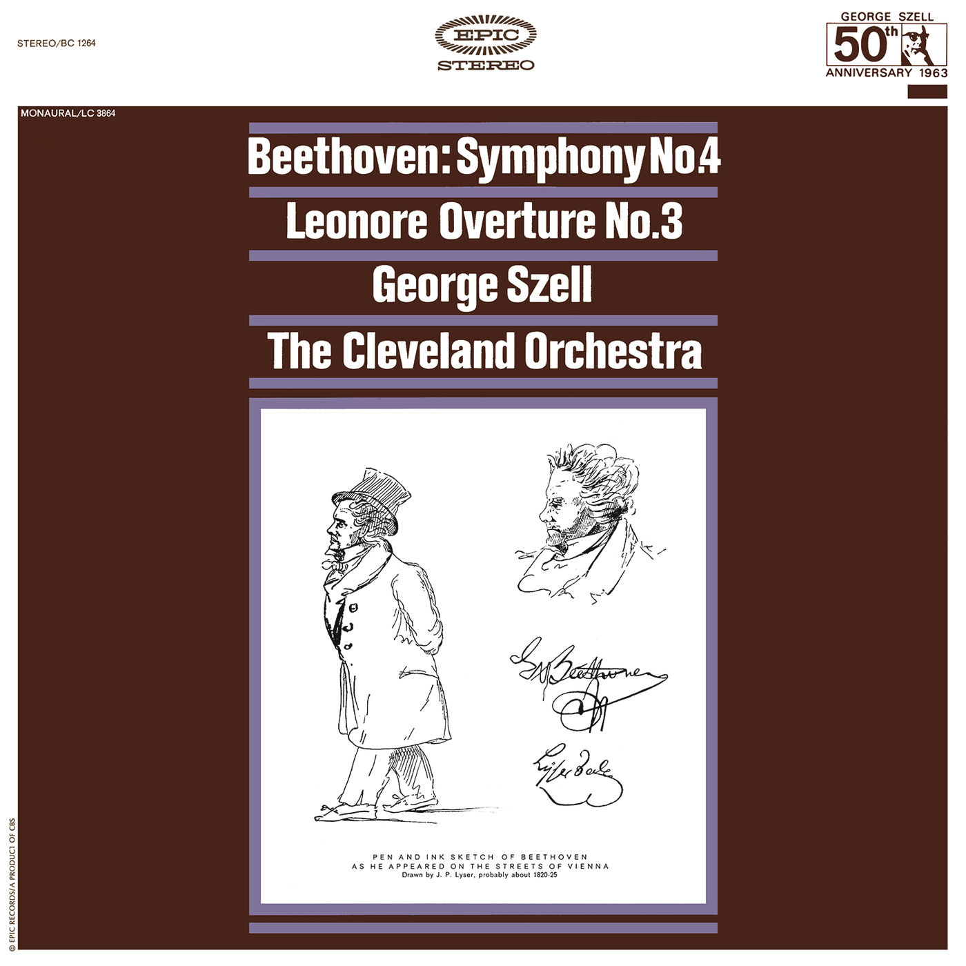 George Szell – Beethoven- Symphony No. 4, Op. 60 & Leonore Overture, Op. 72 ((Remastered))