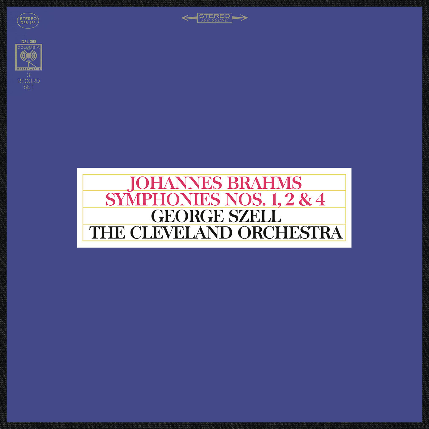 George Szell – Brahms – Symphonies Nos. 1, 2 & 4 (Remastered)