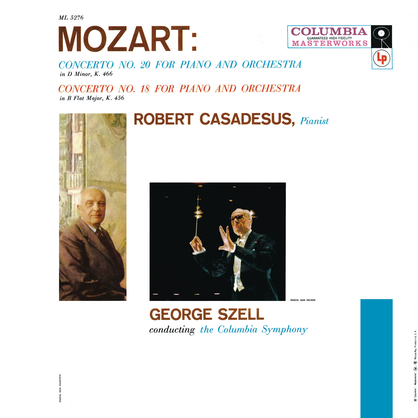 George Szell – Mozart- Piano Concertos 18 & 20 ((Remastered))