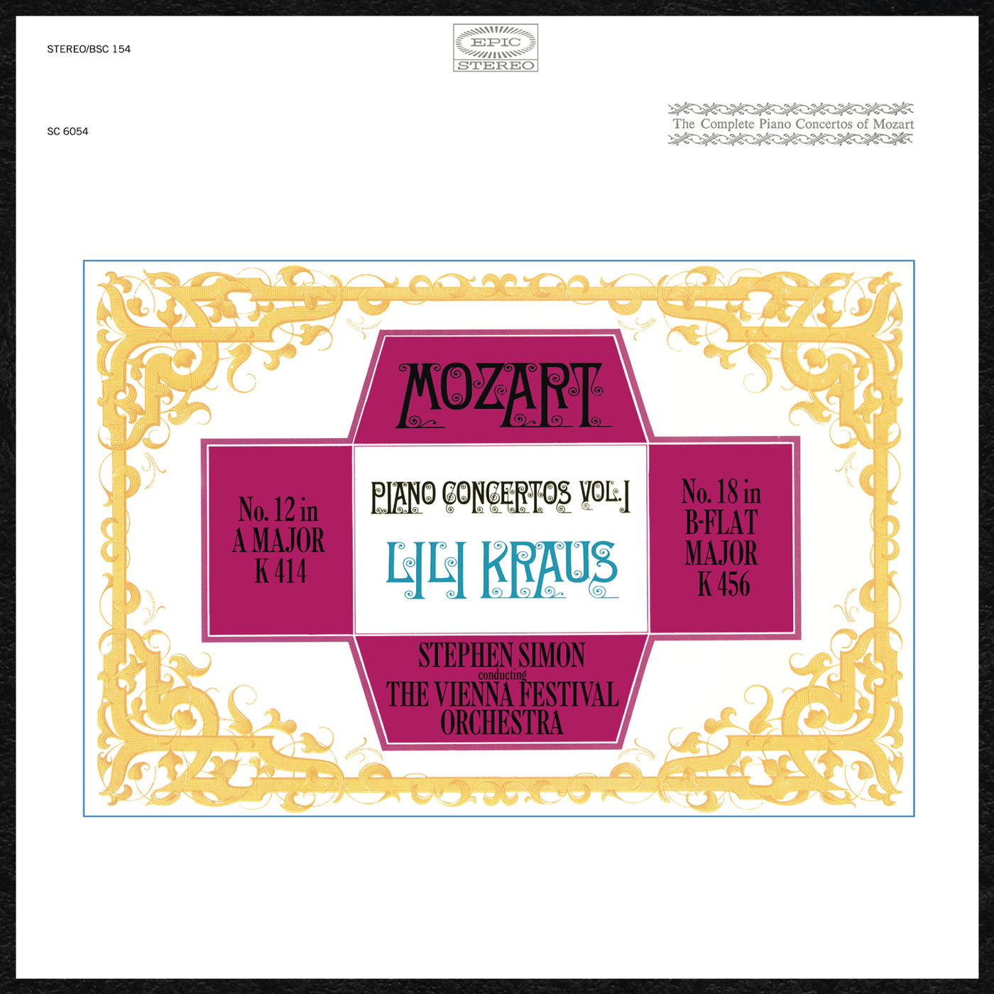 Lili Kraus – Mozart- Piano Concertos, vol. 1 (Nos.12 & 18)