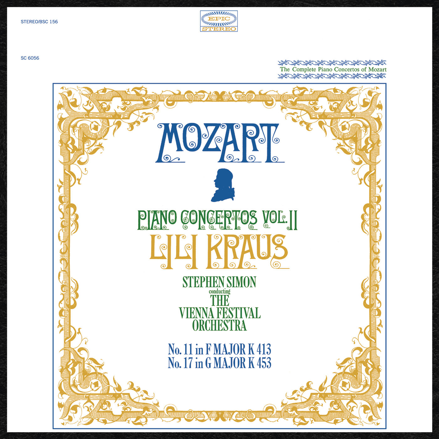 Lili Kraus – Mozart- Piano Concertos, vol. 2 (Nos. 11 & 17)