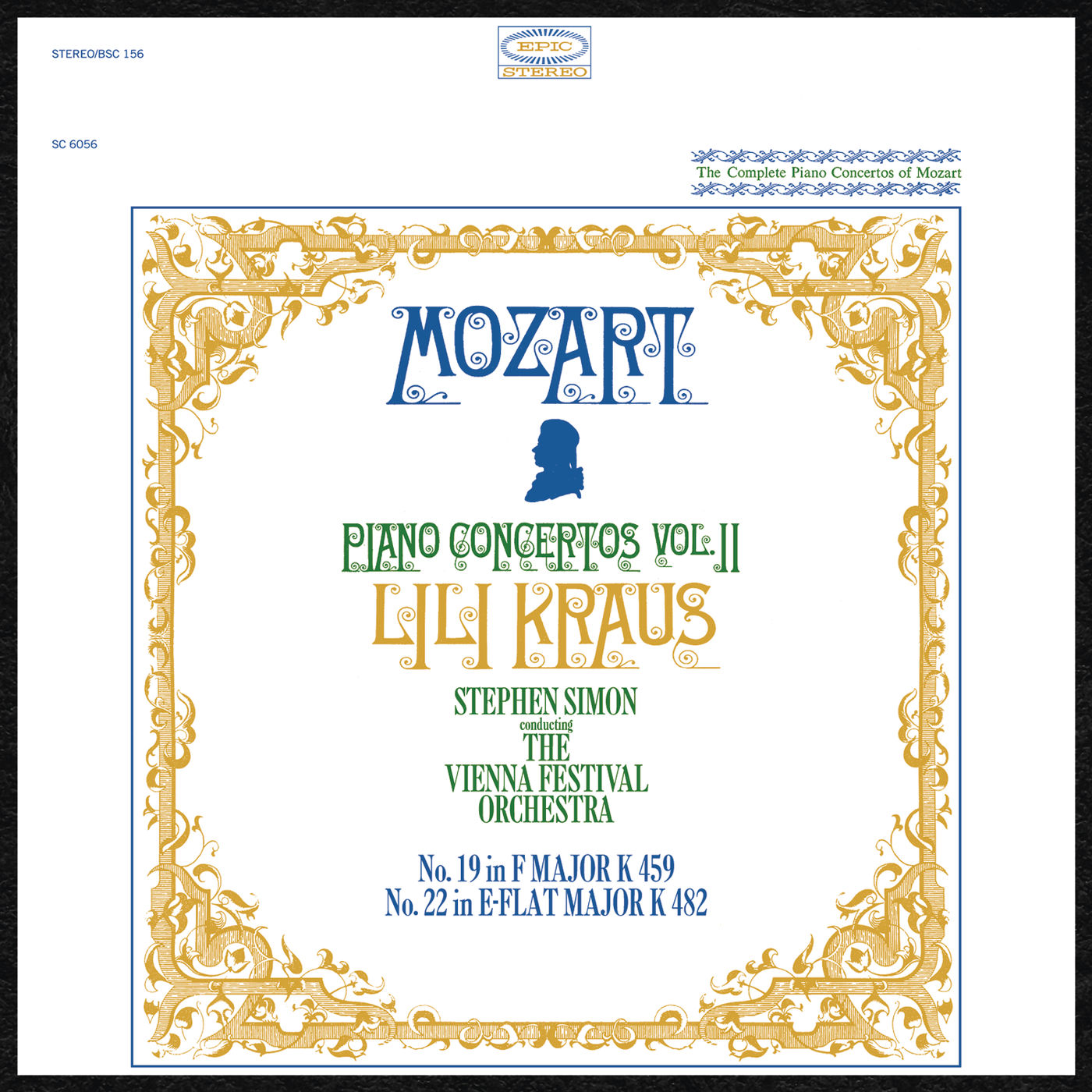 Lili Kraus – Mozart- Piano Concertos, vol. 2 (Nos. 19 & 22)