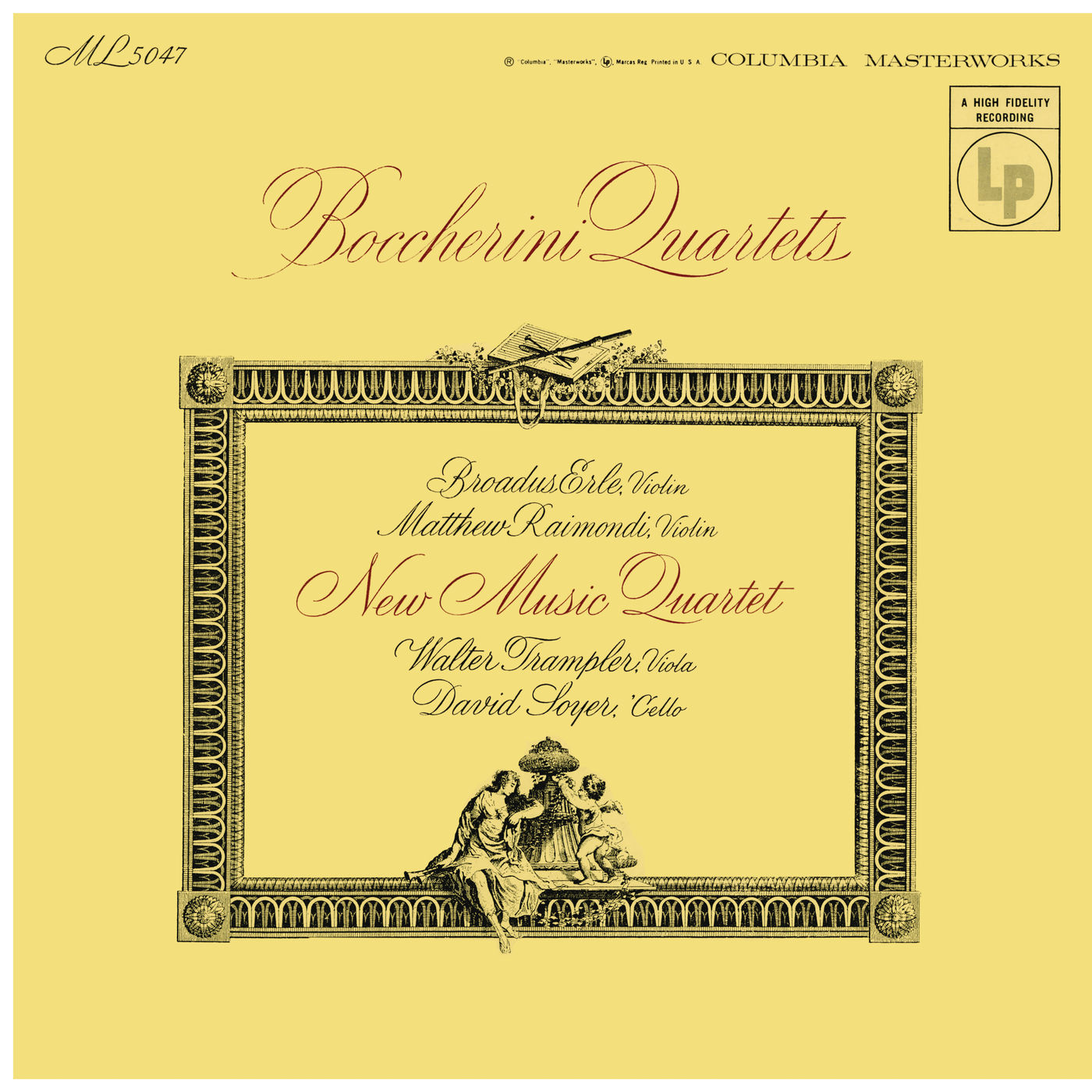 New Music String Quartet – Boccherini- String Quartets (Remastered)