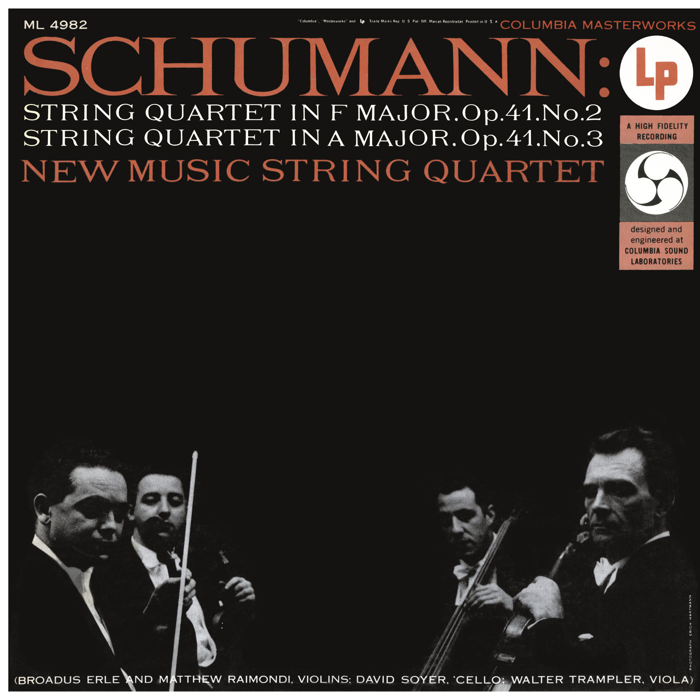 New Music String Quartet – Schumann- String Quartet No. 2 & No. 3