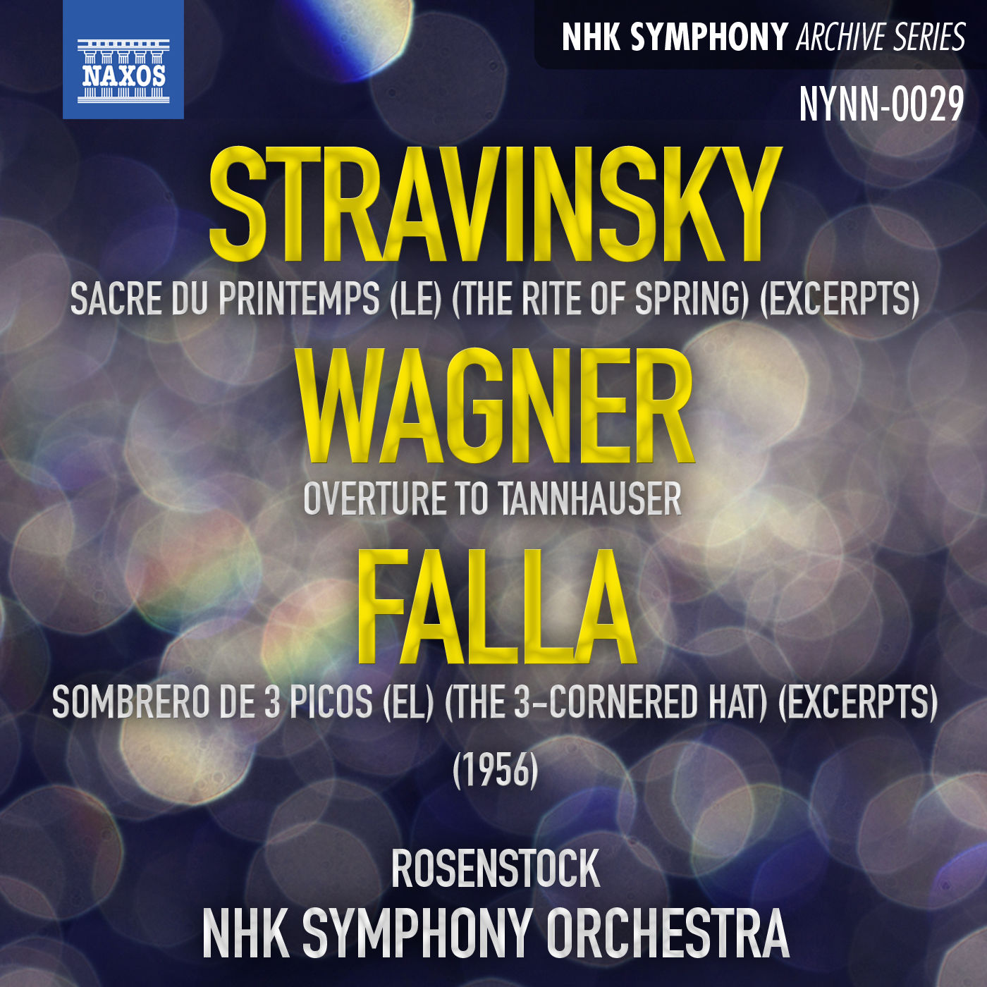NHK Symphony Orchestra – Stravinsky, Wagner & Falla- Orchestral Works