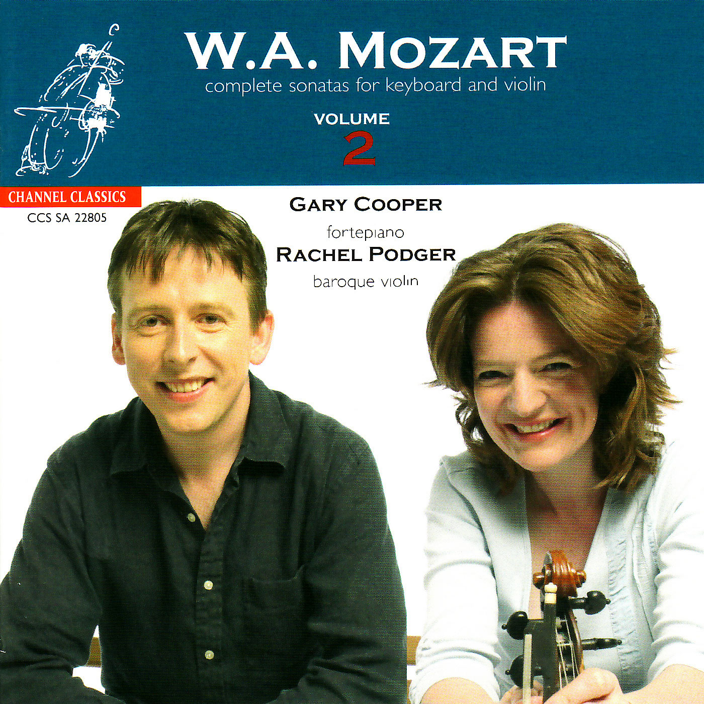 Rachel Podger – Mozart- Complete Sonatas for Keyboard and Violin, Vol. 2