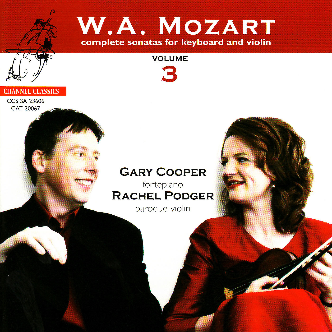 Rachel Podger – Mozart- Complete Sonatas for Keyboard and Violin, Vol. 3