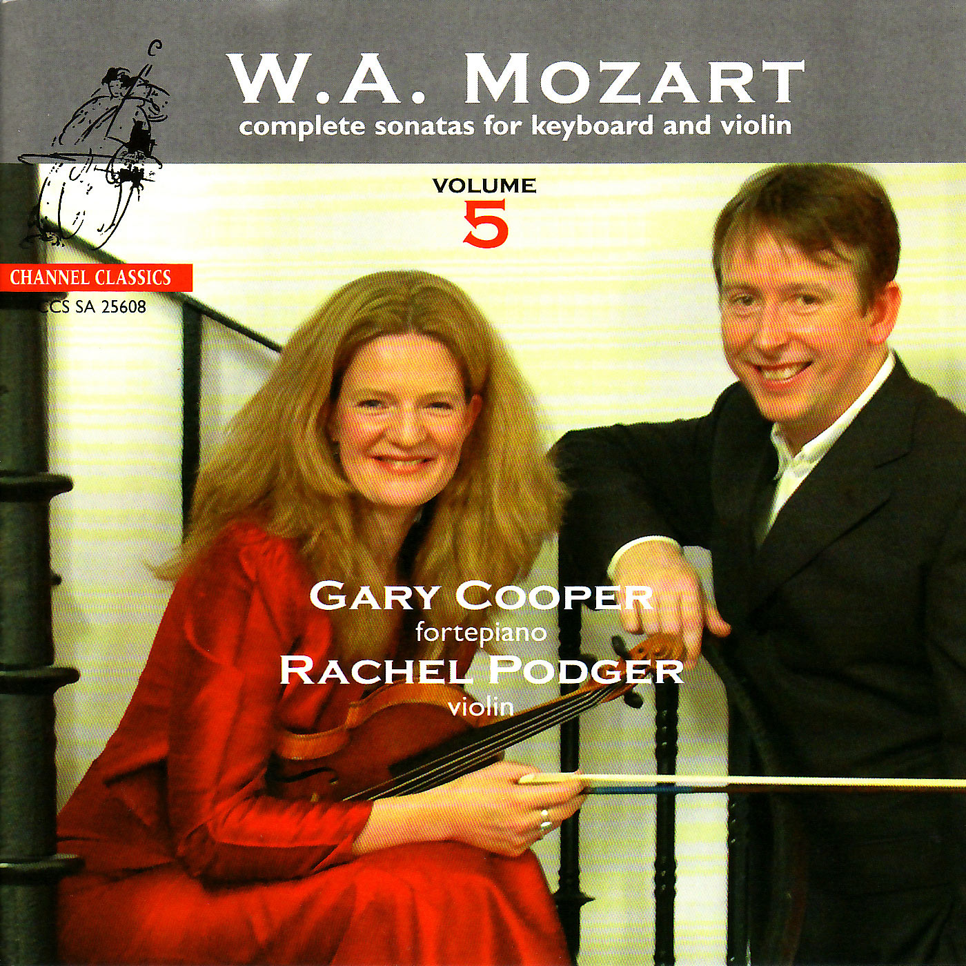 Rachel Podger – Mozart- Complete Sonatas for Keyboard and Violin, Vol. 5