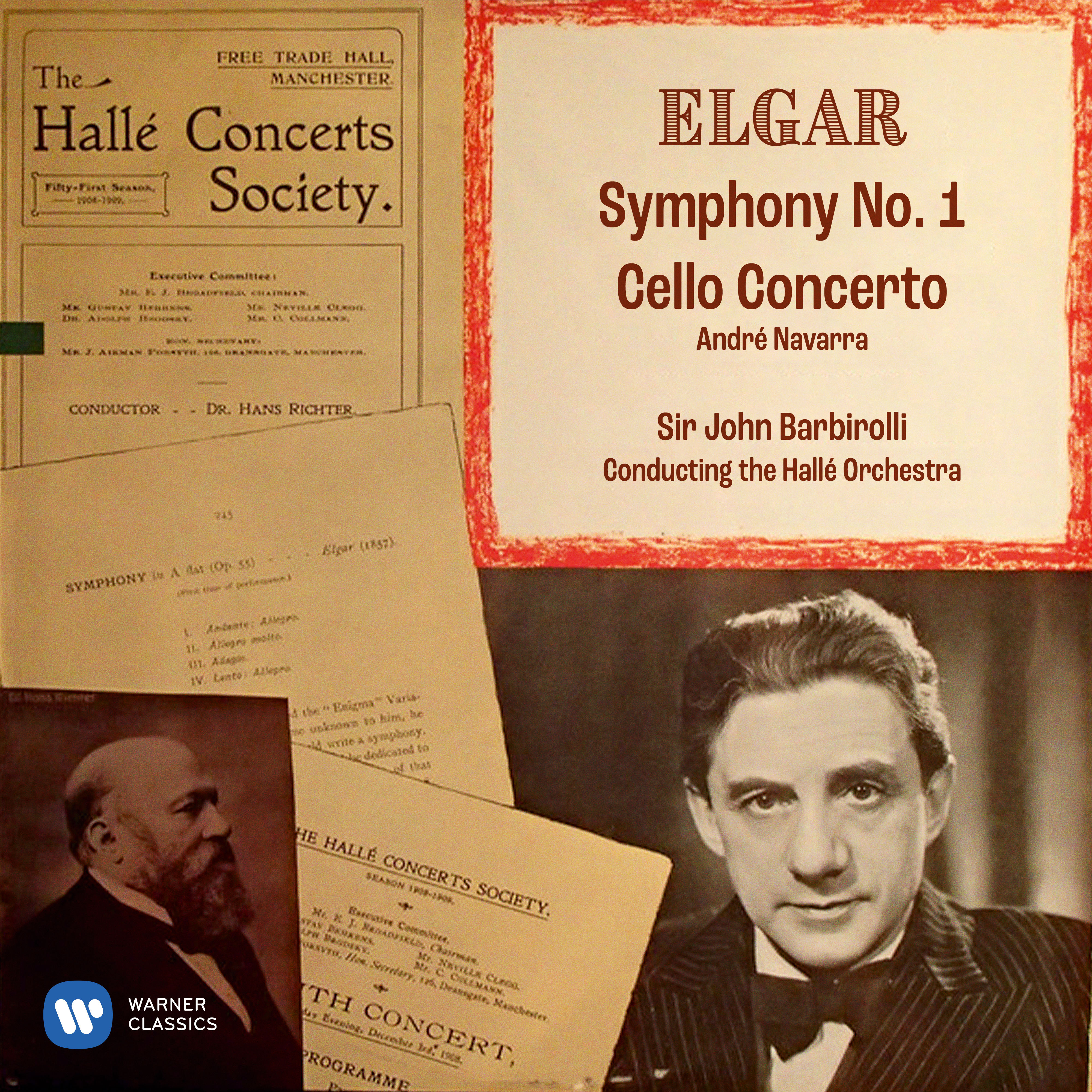 Sir John Barbirolli – Elgar- Symphony No. 1, Op. 55 & Cello Concerto, Op. 85