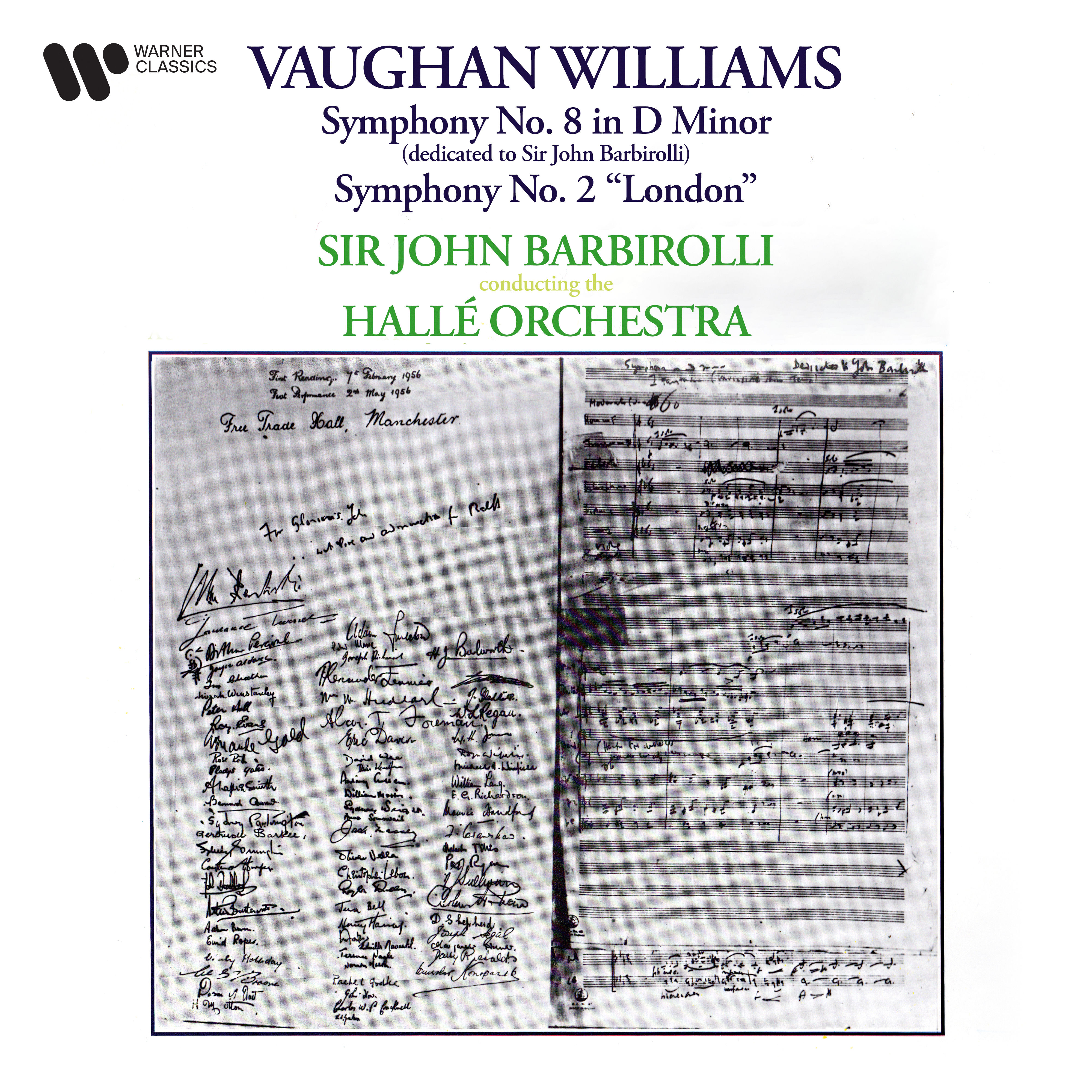 Sir John Barbirolli – Vaughan Williams- Symphonies Nos. 2 -A London Symphony- & 8