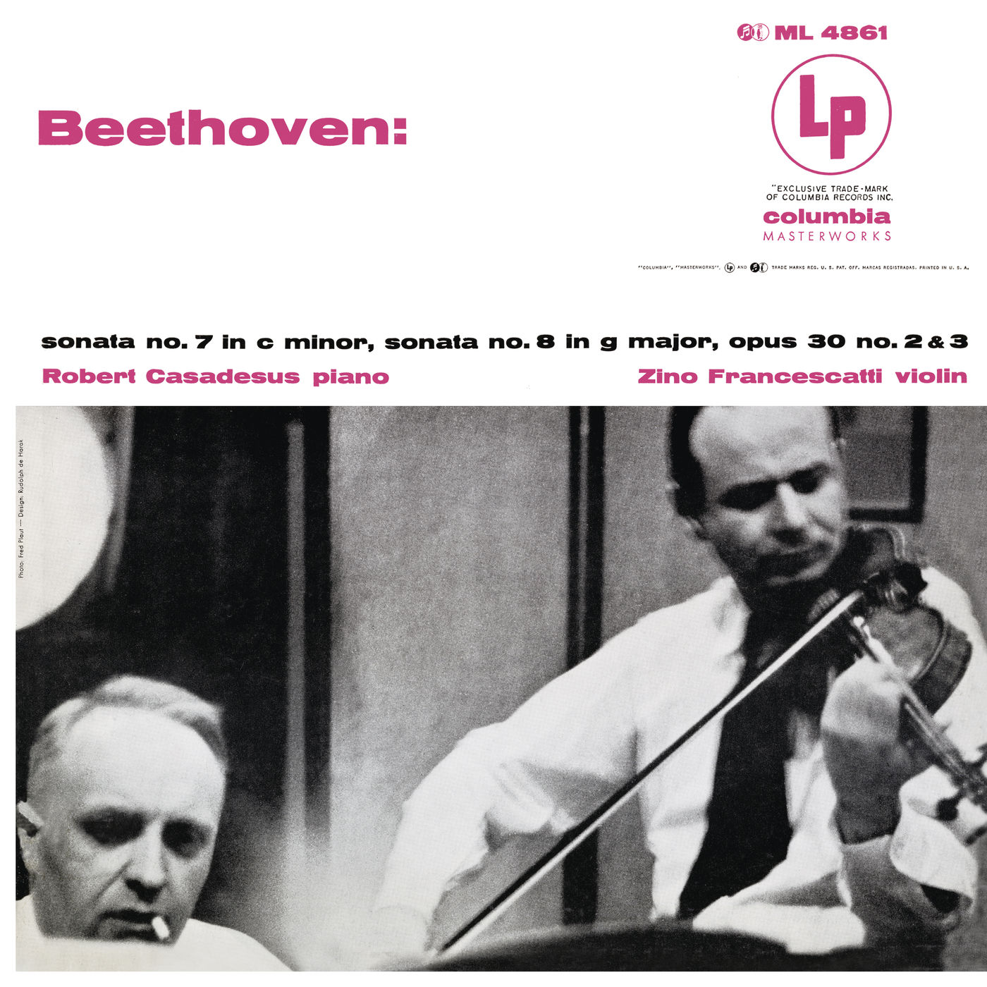 Zino Francescatti – Beethoven- Violin Sonatas 7 & 8 (Remastered)