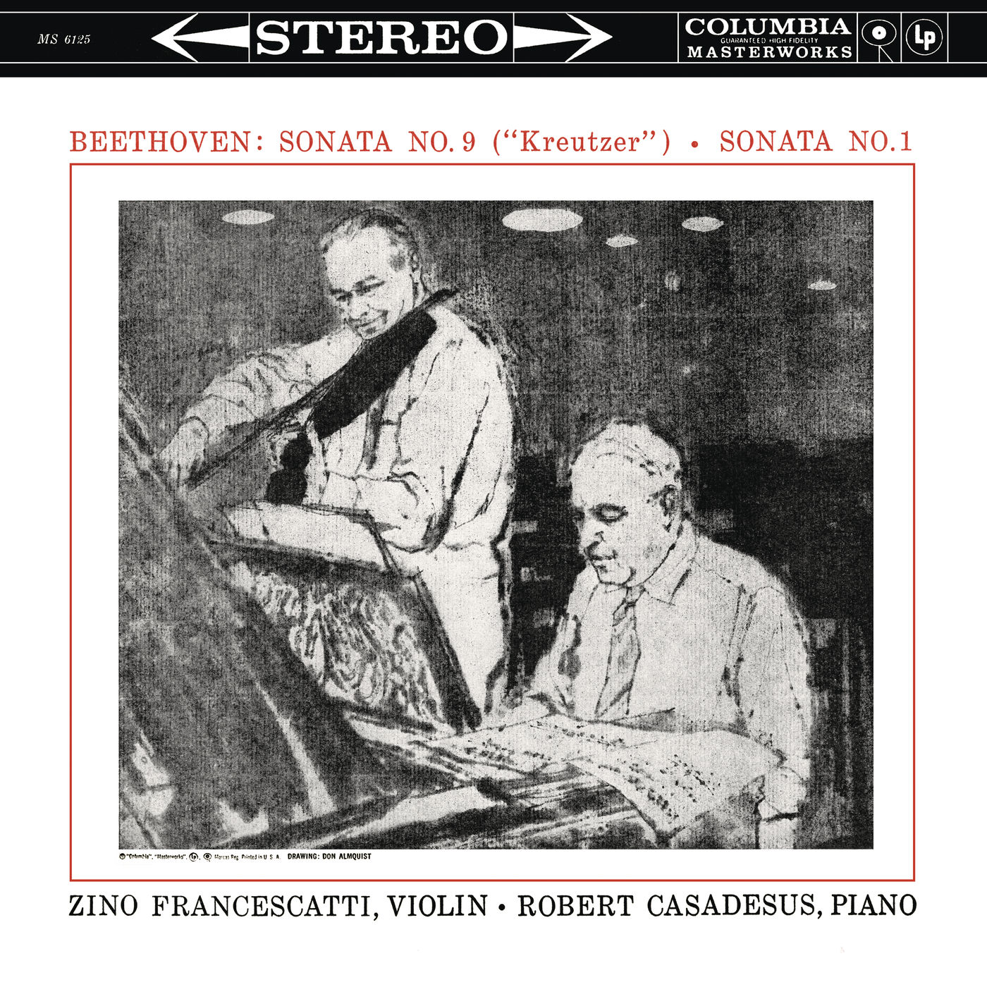 Zino Francescatti – Beethoven- Violin Sonatas Nos. 1 & 9 -Kreutzer-